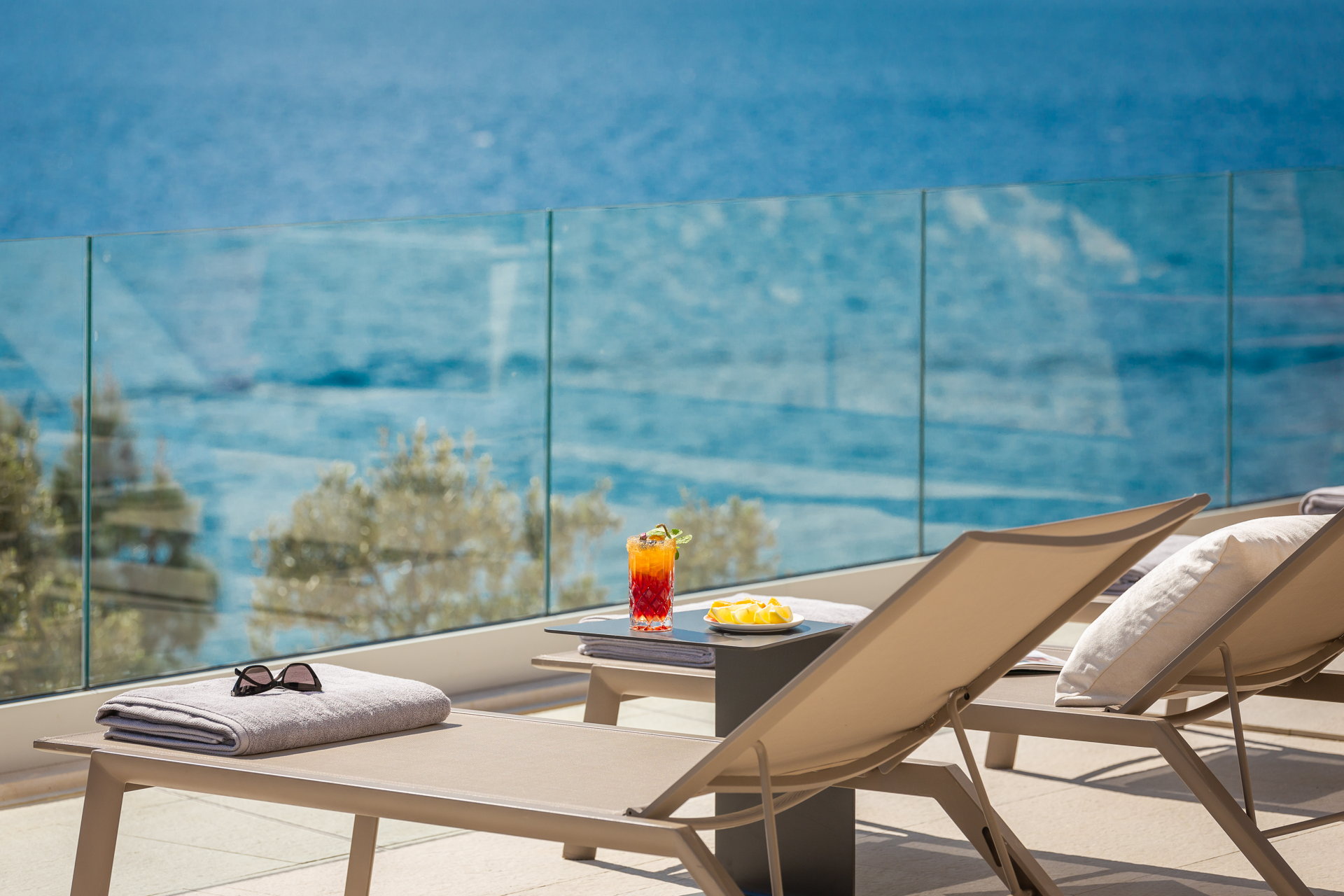 Beachfront Villa Maris with Pool
