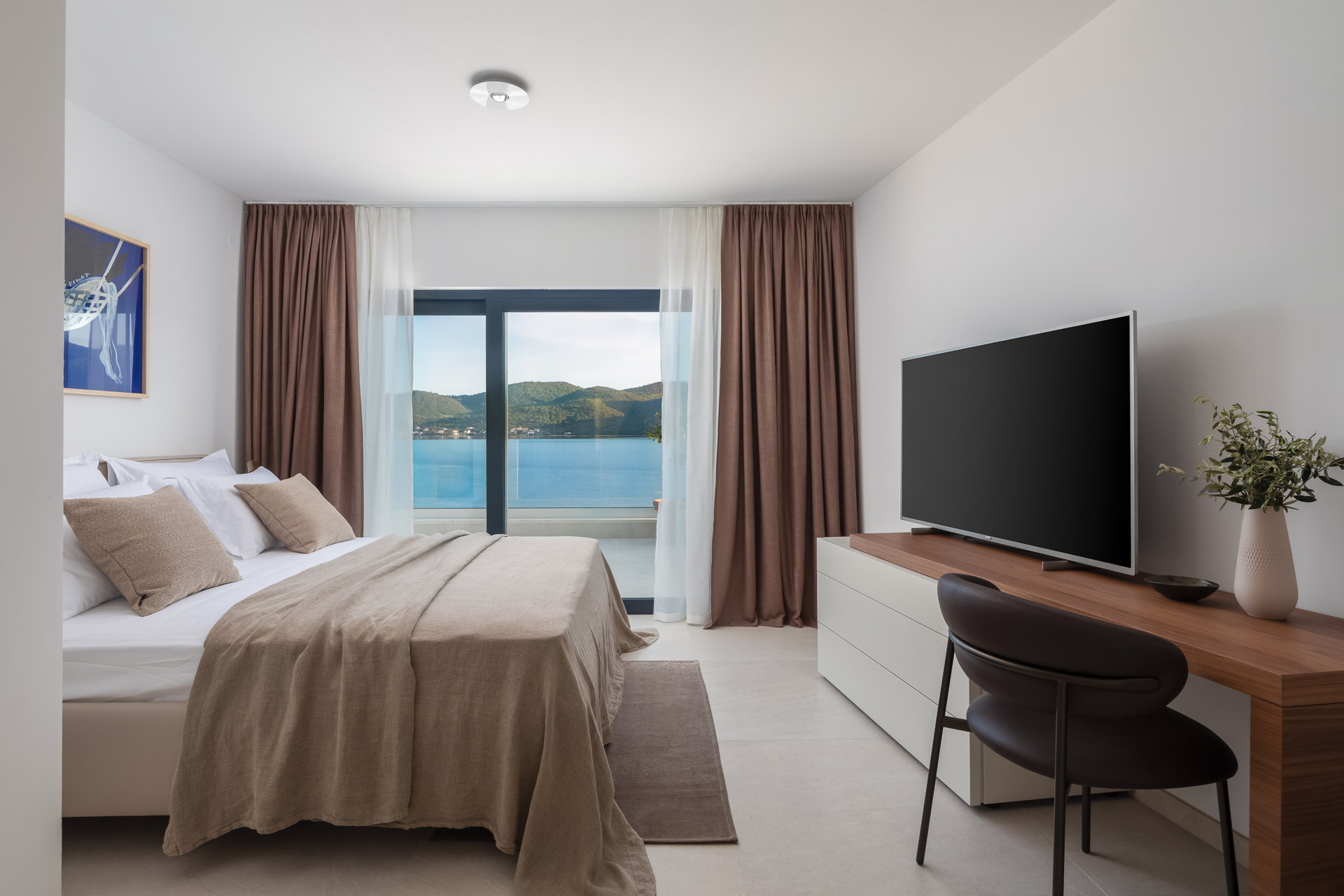 Beachfront Villa Maris with Pool