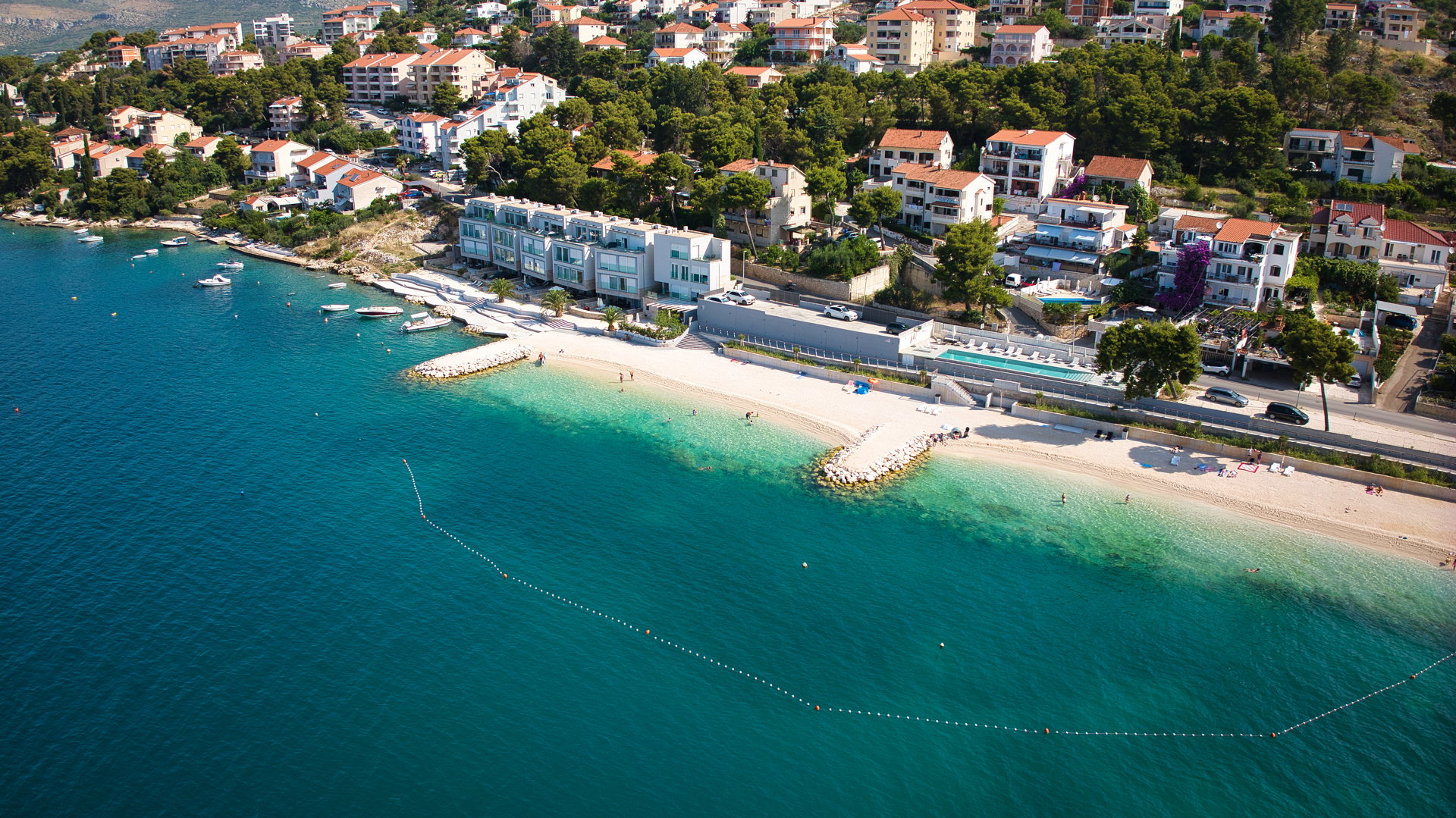 Beachfront Villa Deep Blue with Pool I