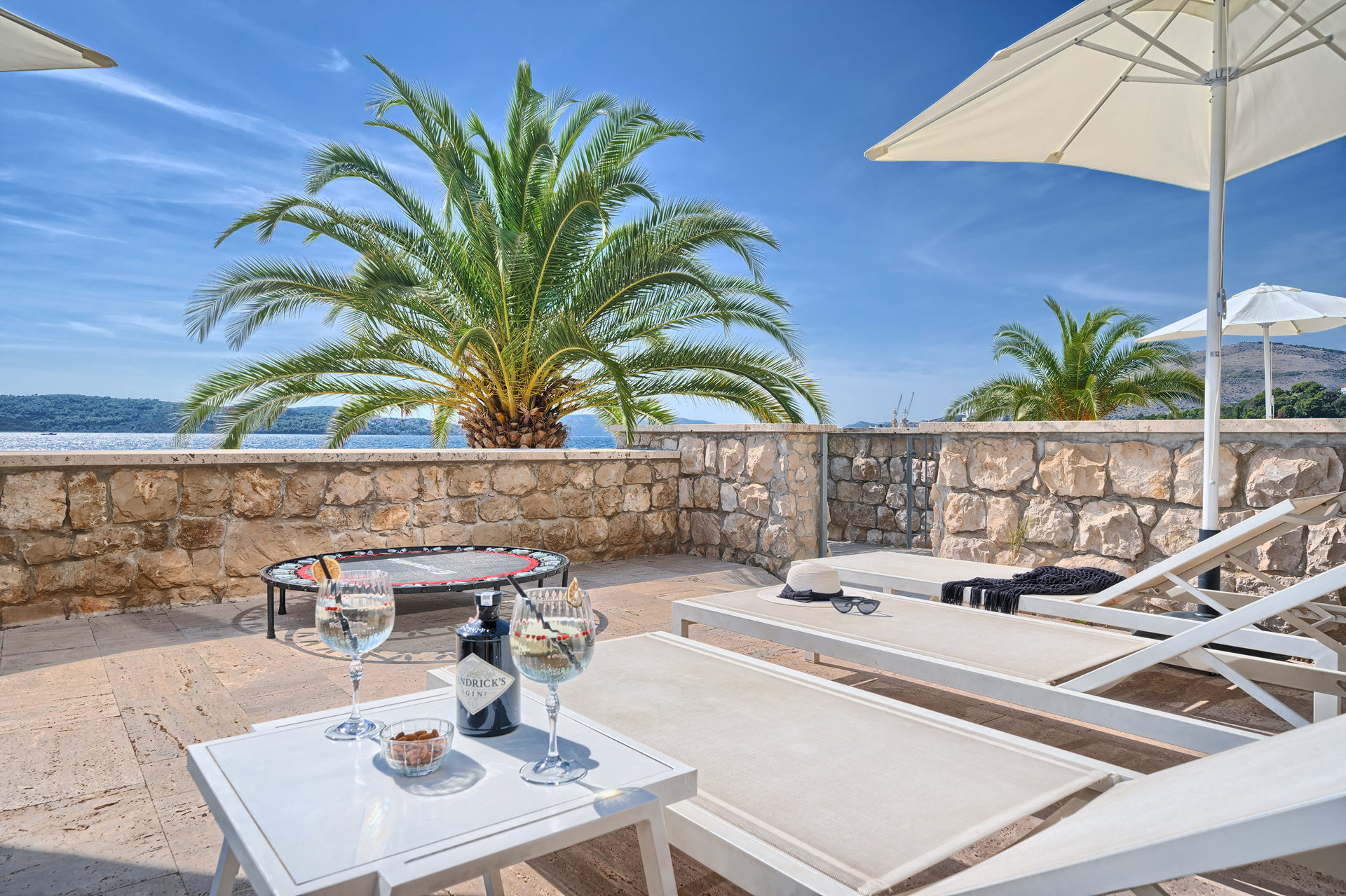 Beachfront Villa Deep Blue with Pool I