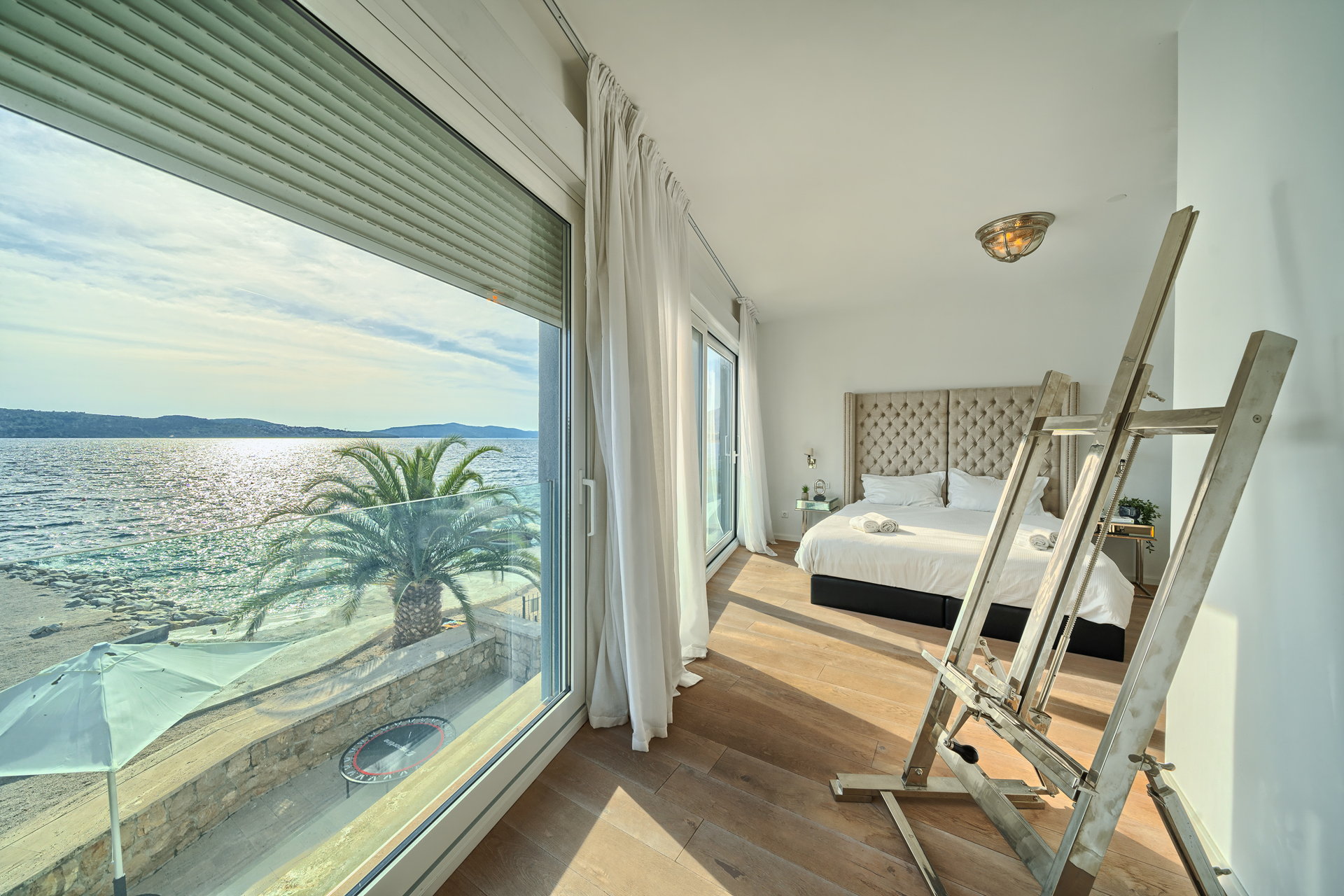 Beachfront Villa Deep Blue with Pool I