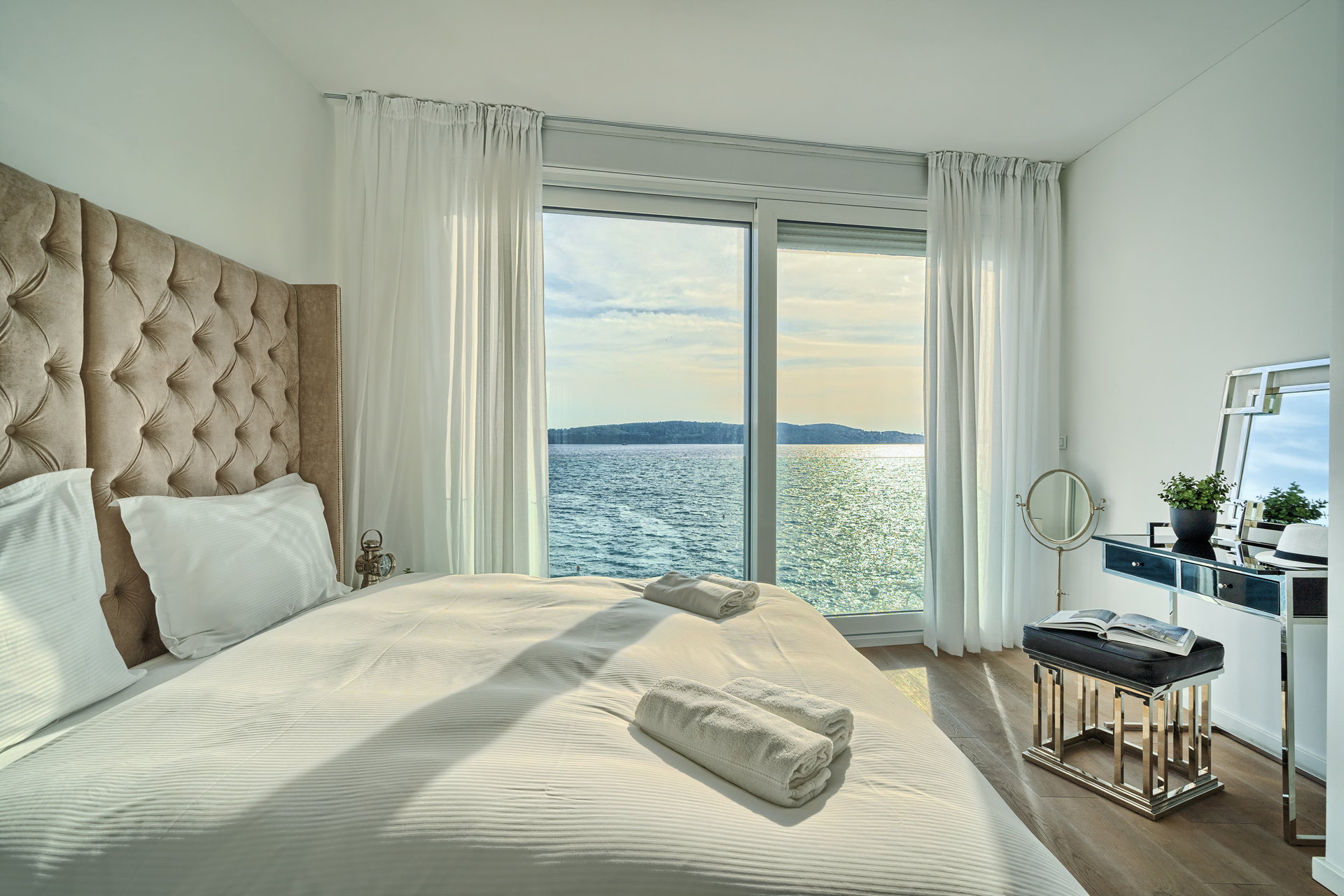 Beachfront Villa Deep Blue with Pool I