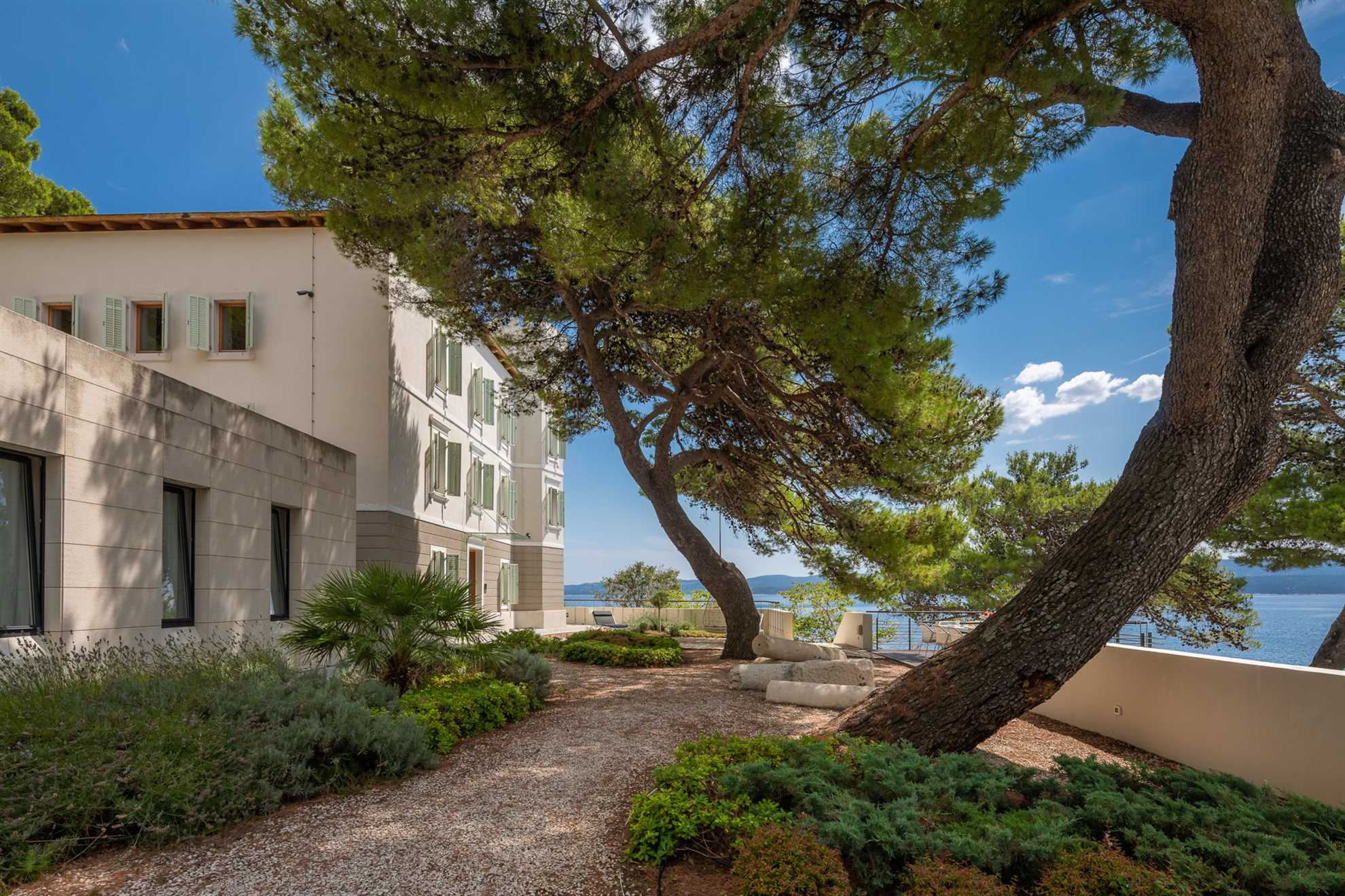 Beachfront Villa Castellum with Pool