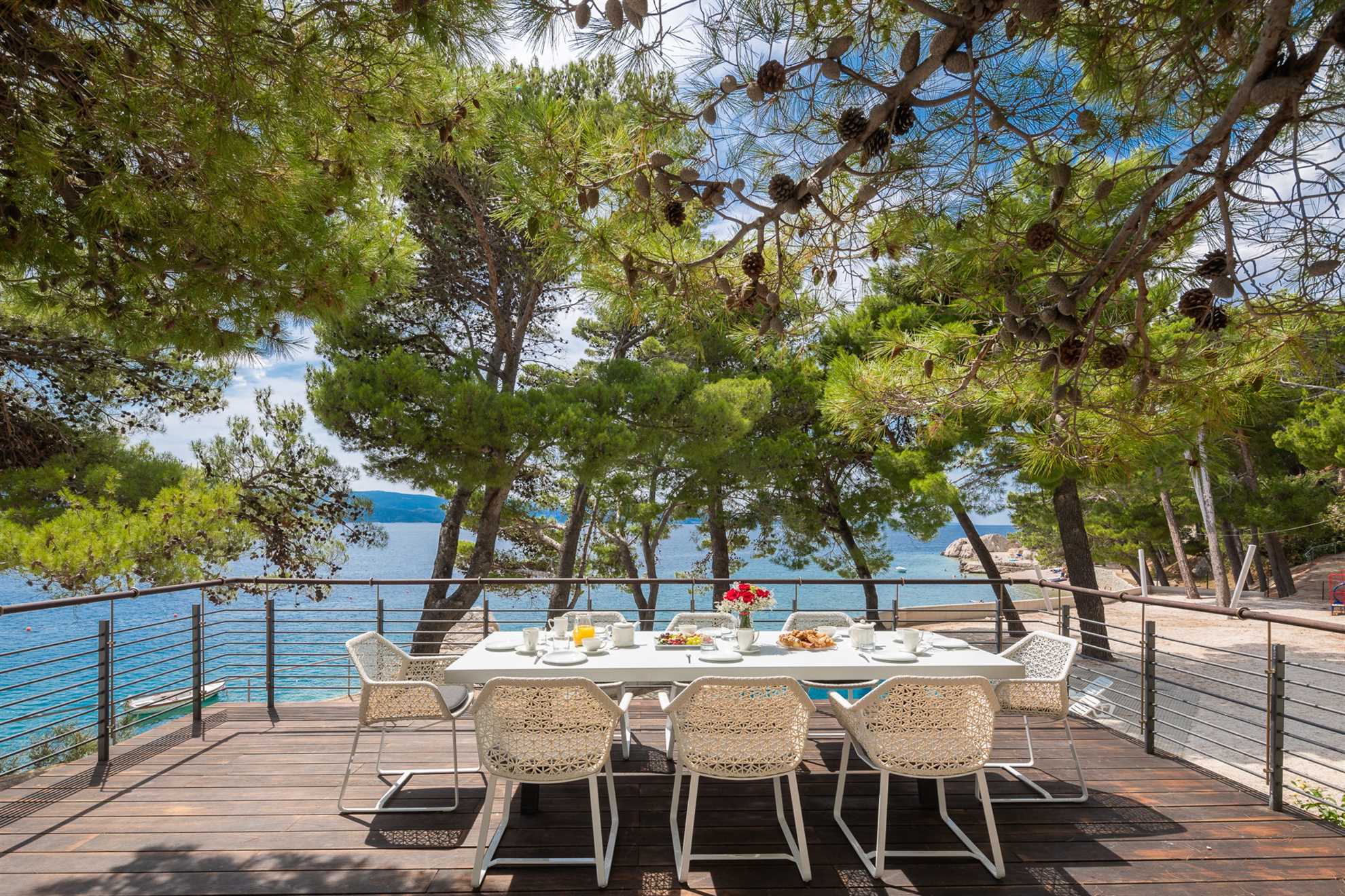 Beachfront Villa Castellum with Pool
