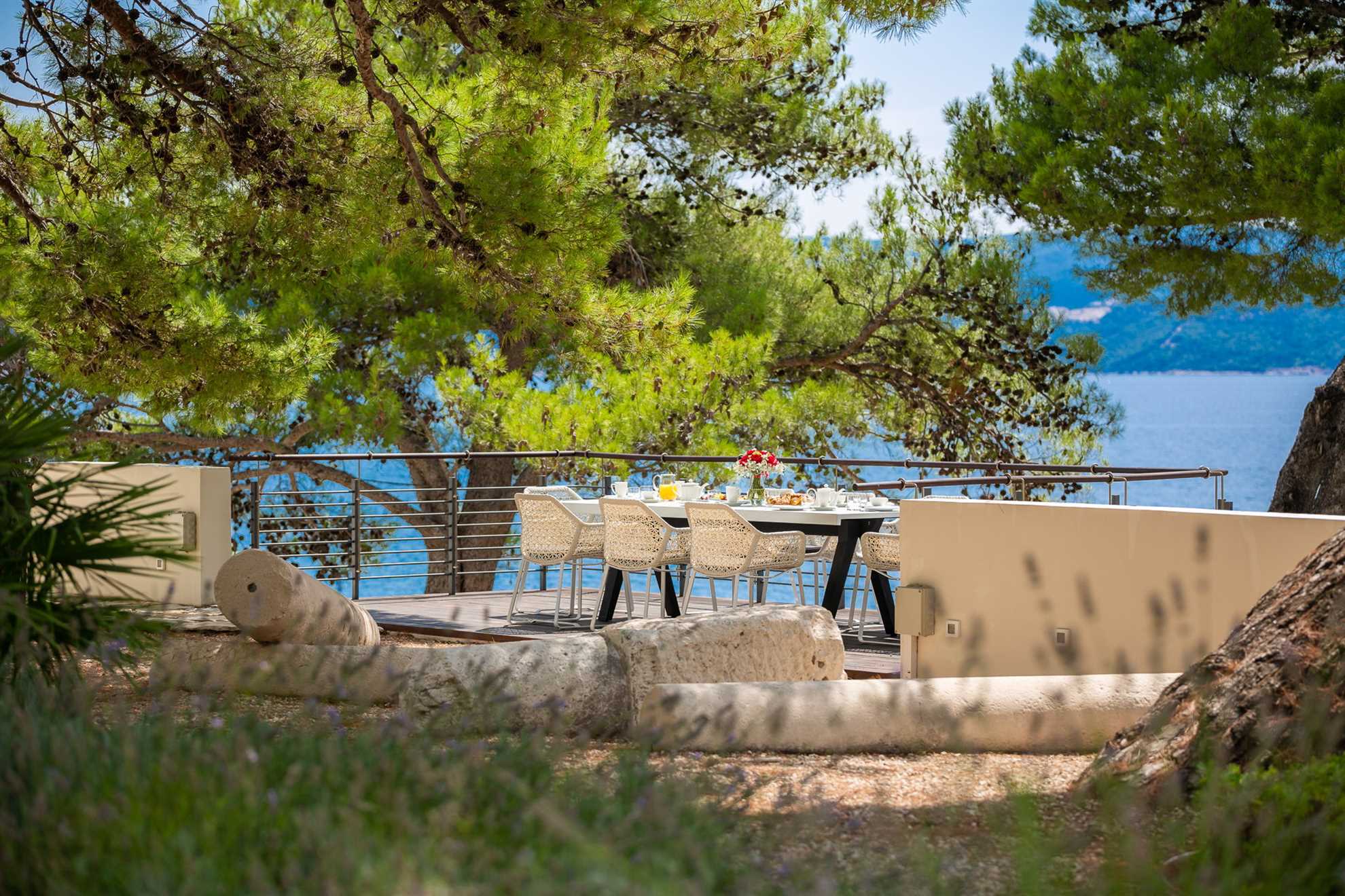 Beachfront Villa Castellum with Pool