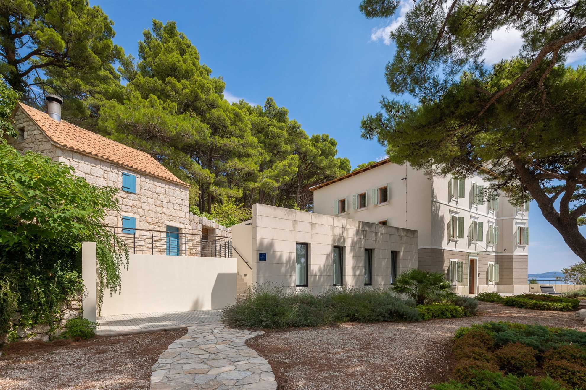 Beachfront Villa Castellum with Pool
