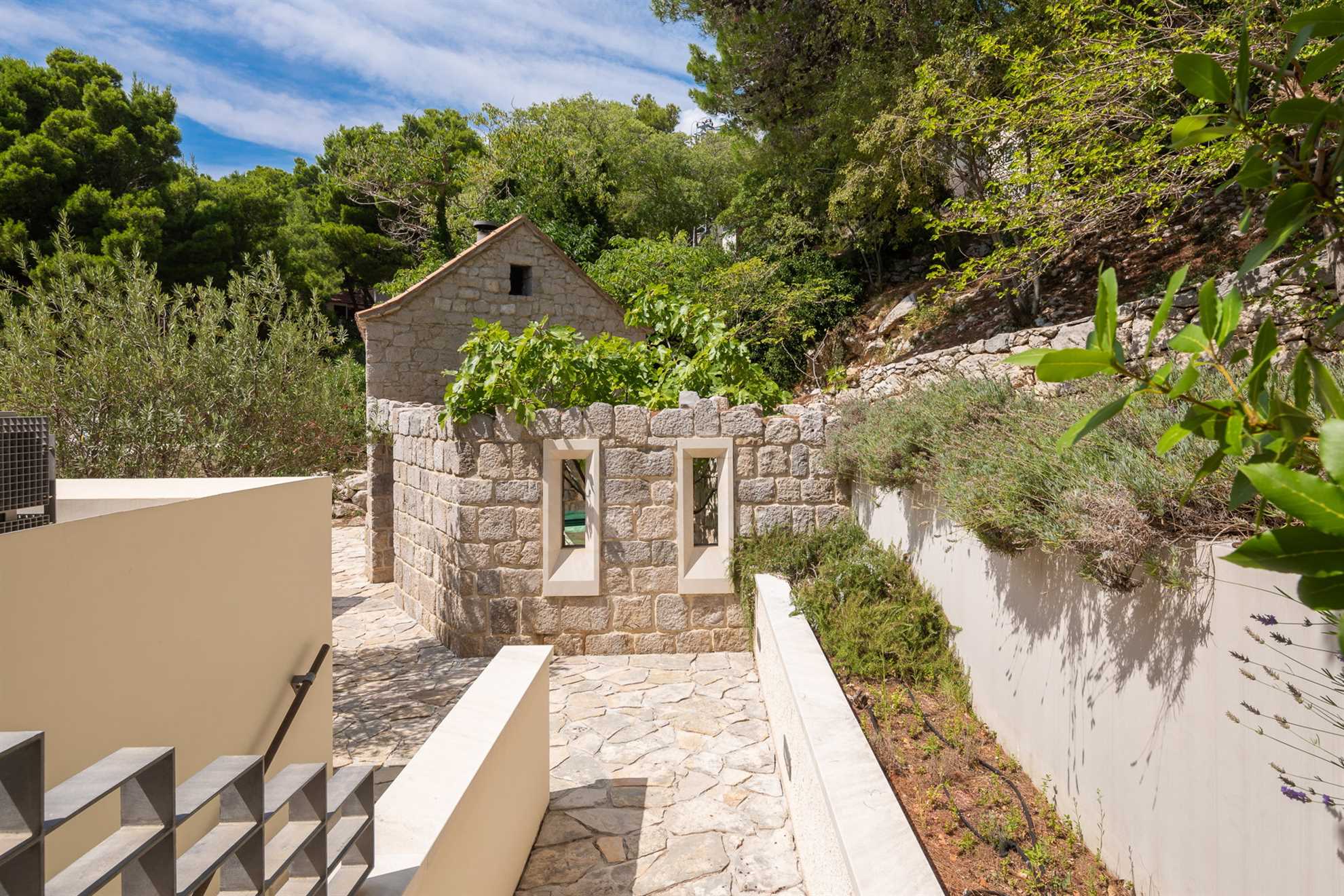 Beachfront Villa Castellum with Pool