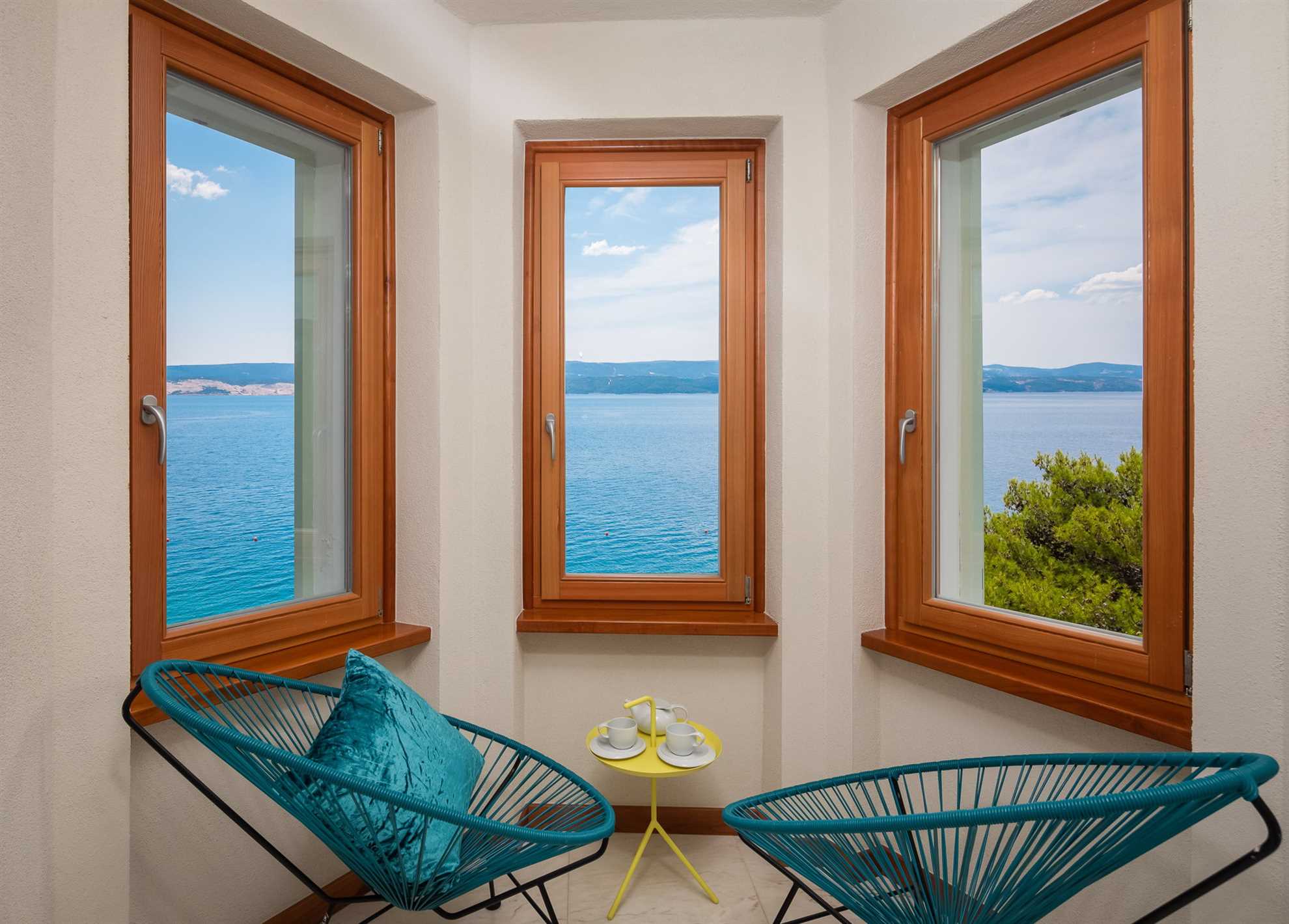 Beachfront Villa Castellum with Pool