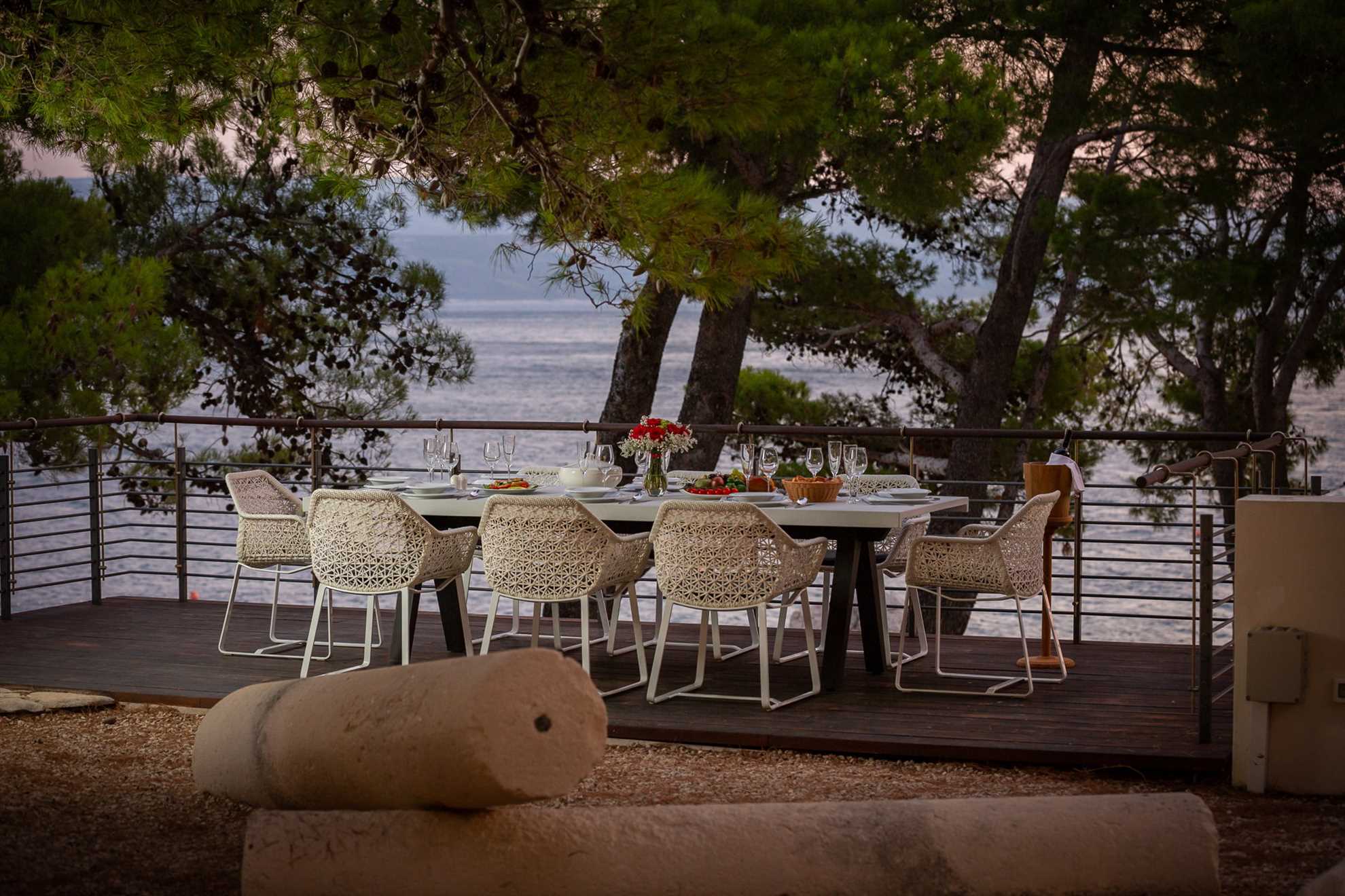 Beachfront Villa Castellum with Pool