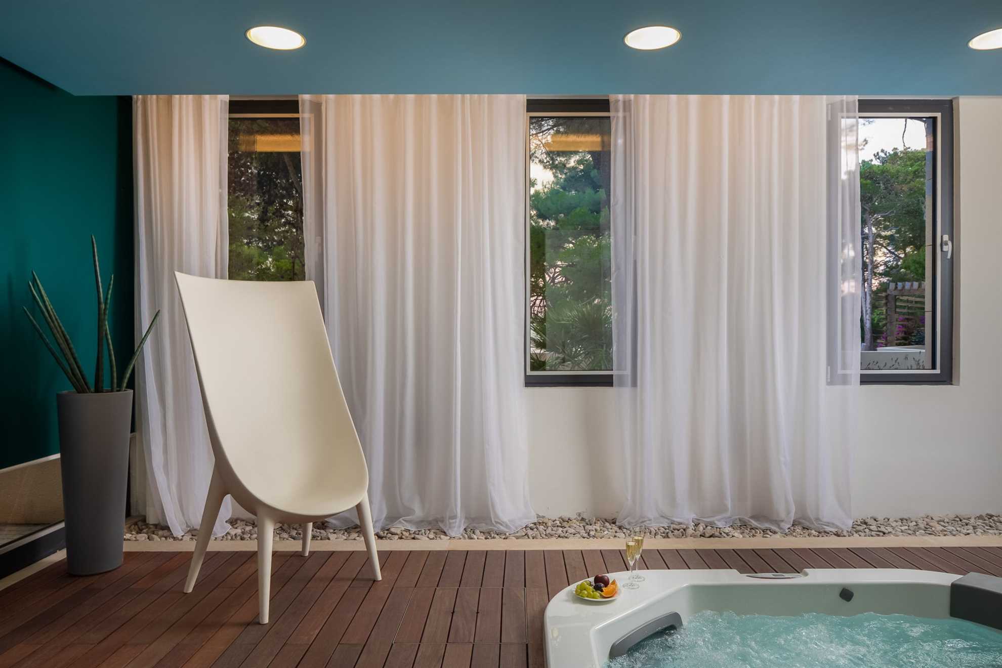 Beachfront Villa Castellum with Pool