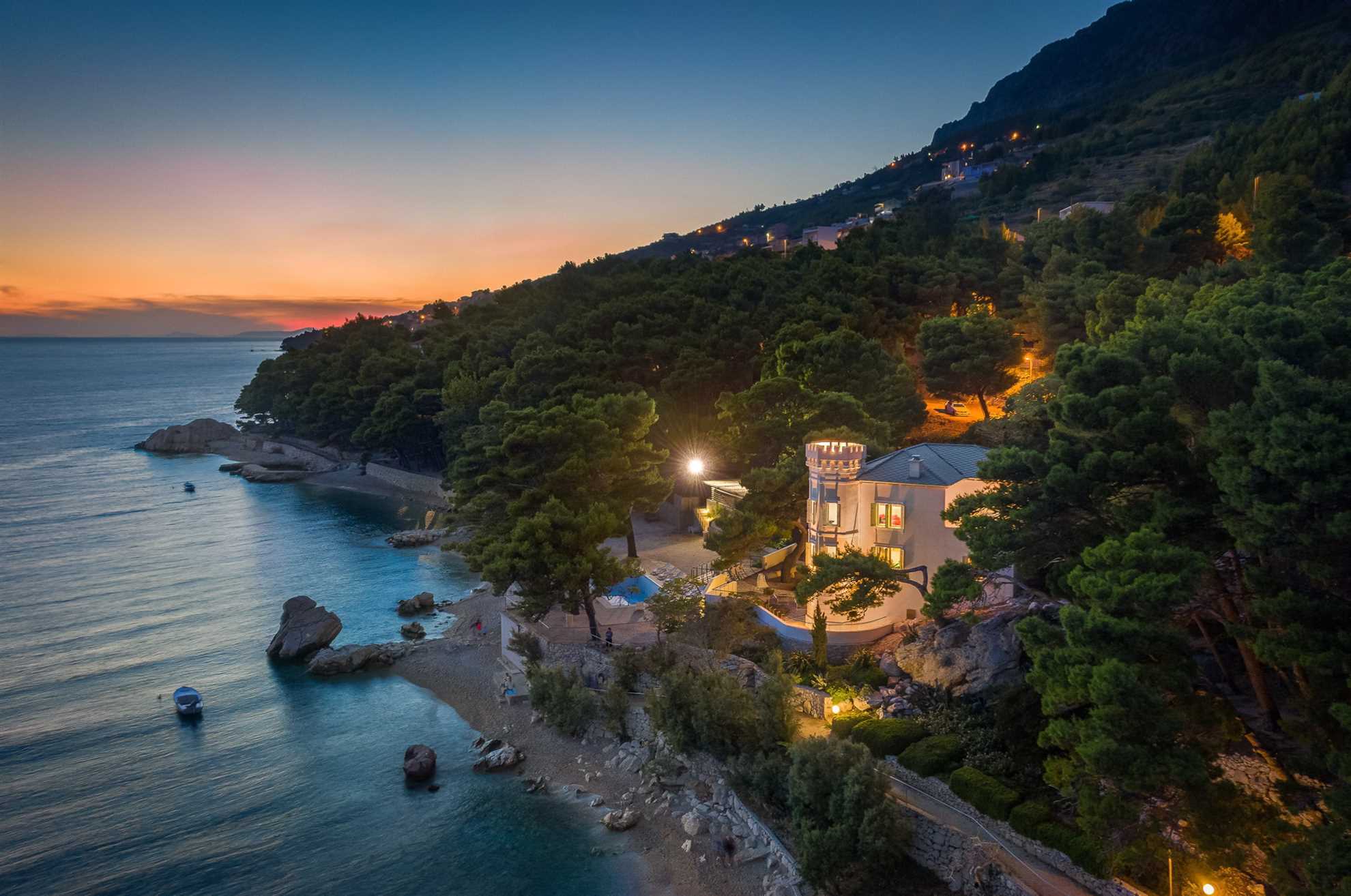 Image of Beachfront Villa Castellum with Pool