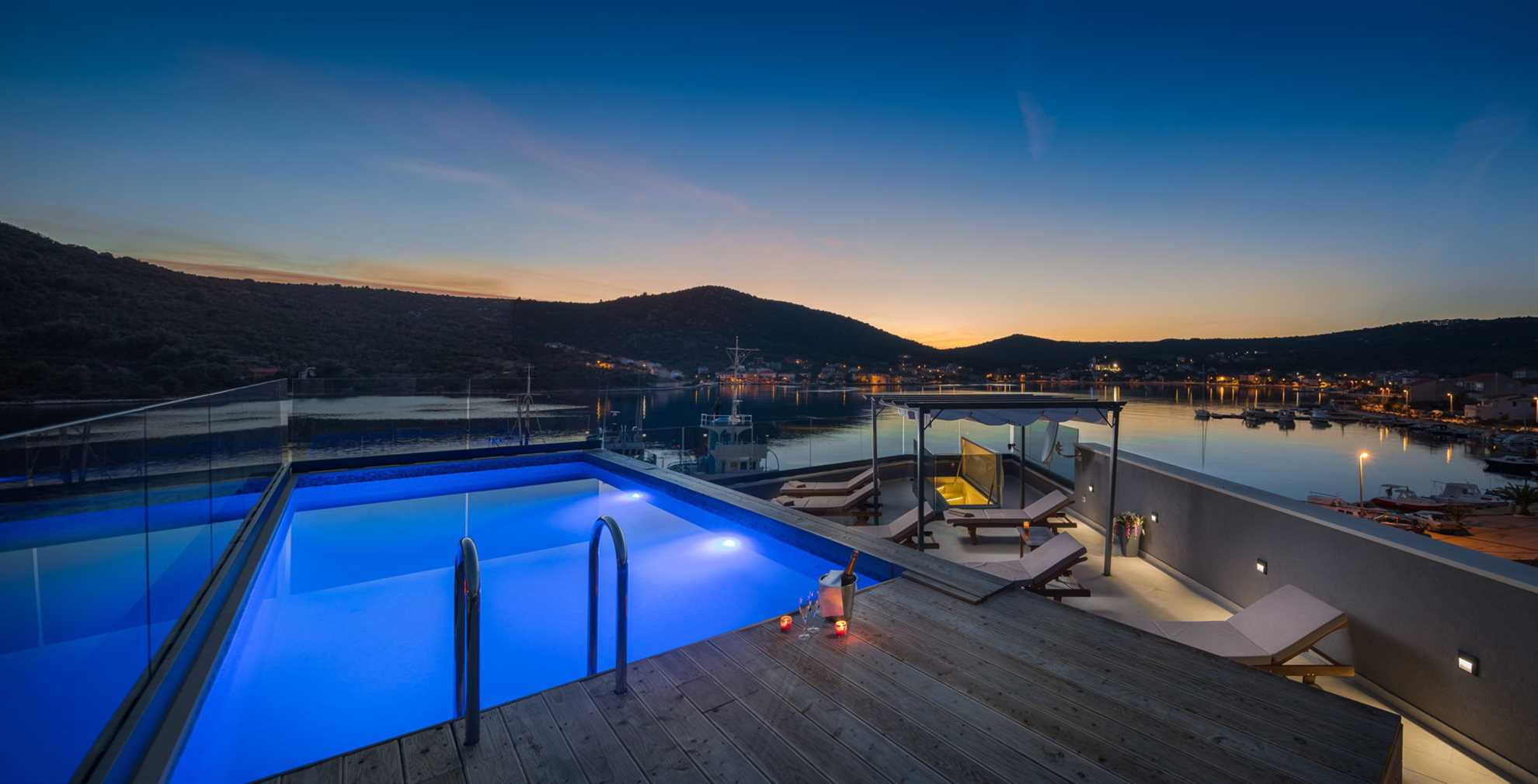 Image of Beachfront Villa Seashell with Pool