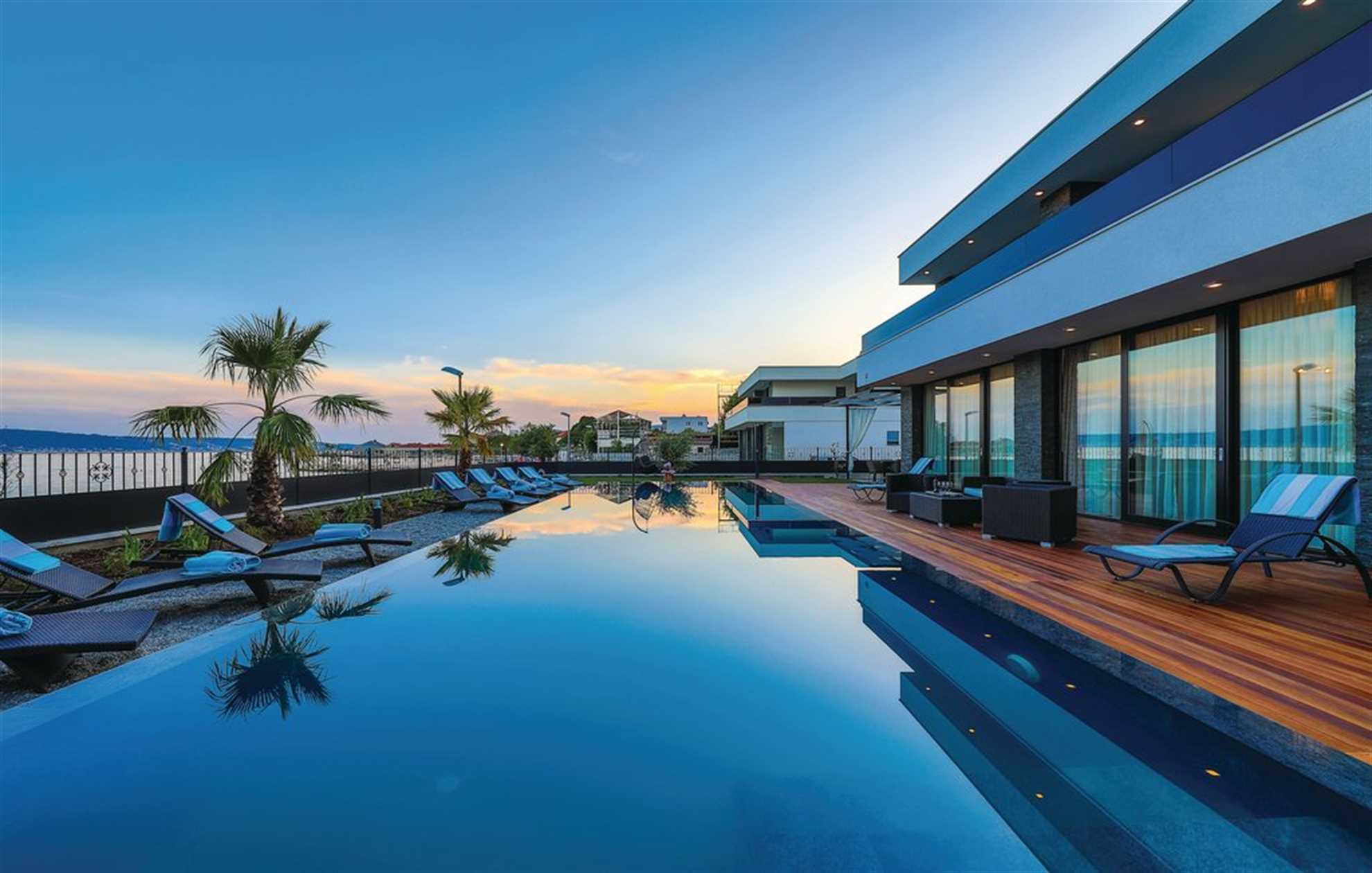 Image of Beachfront Villa Baronessa with Pool