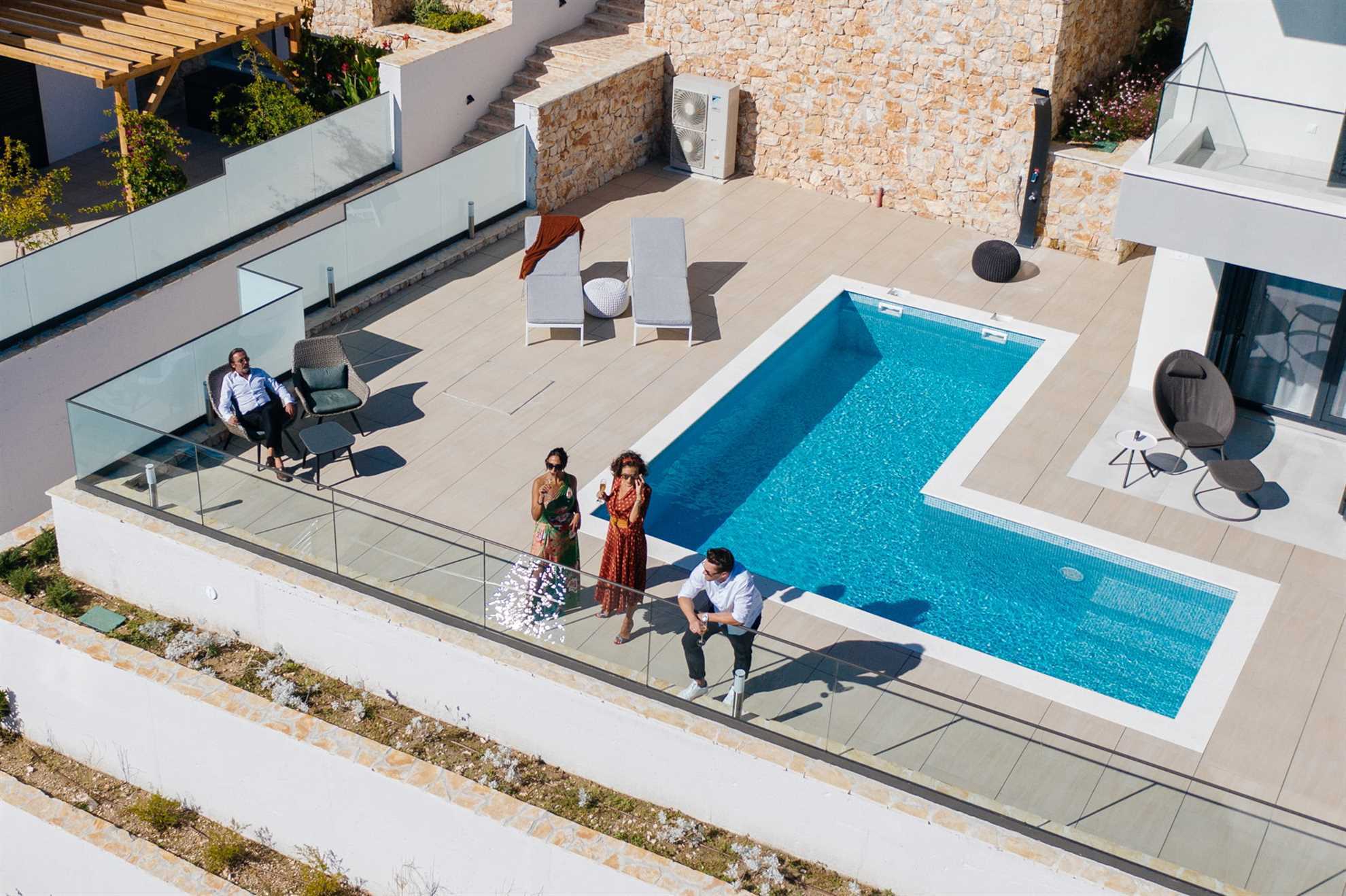 Villa Sunrise with Heated Pool