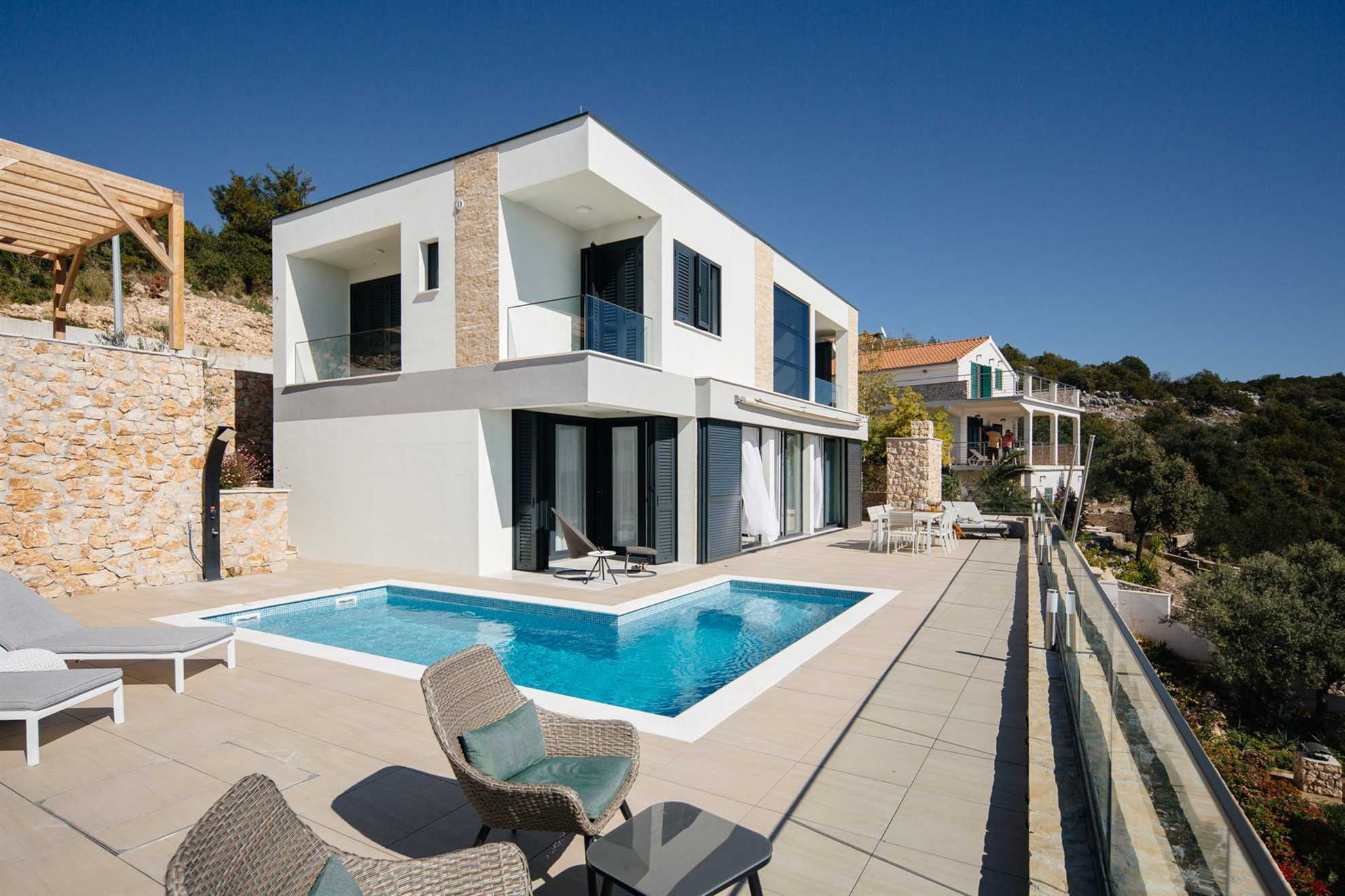 Villa Sunrise with Heated Pool