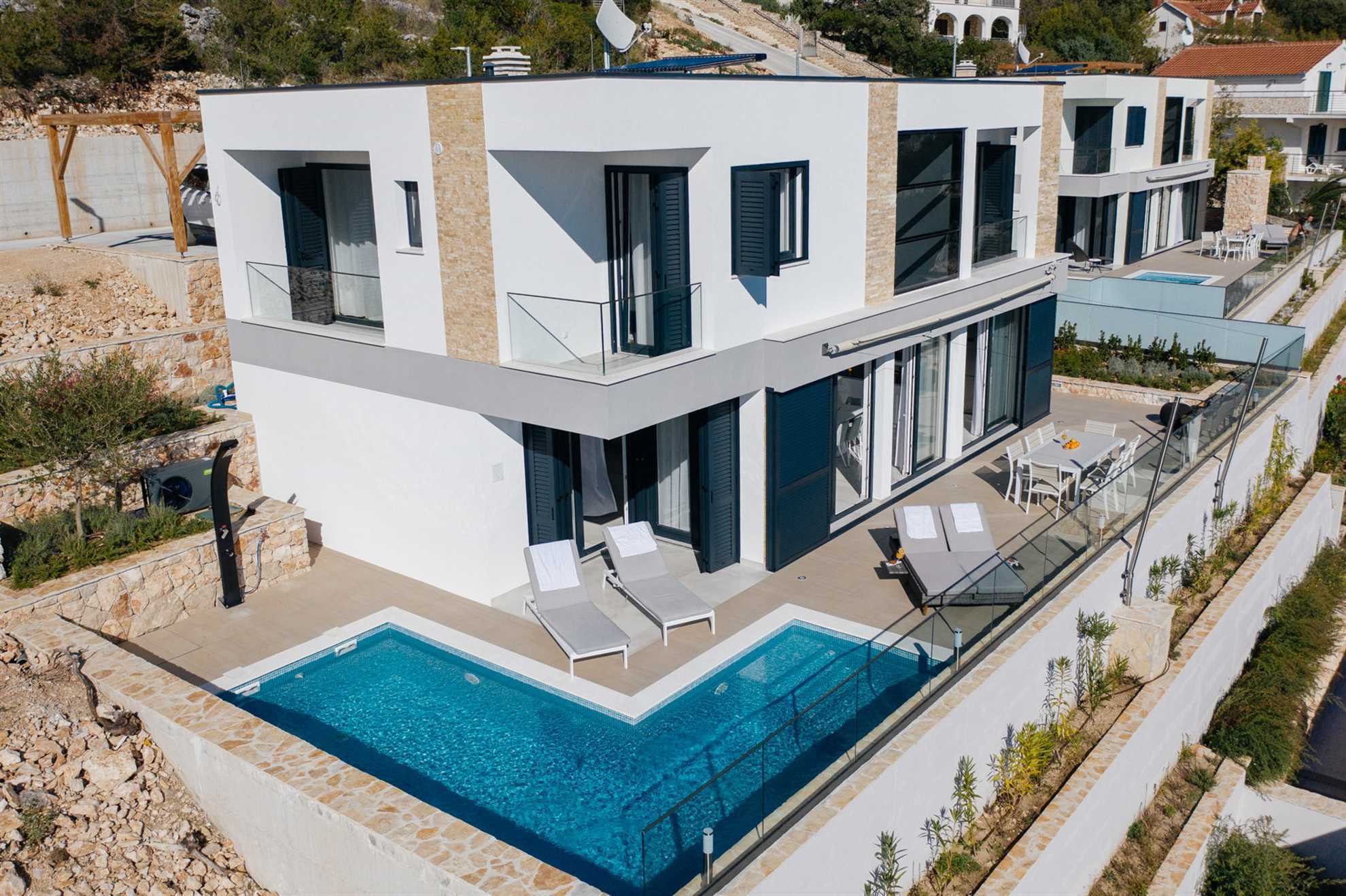 Villa Sunset with Heated Pool