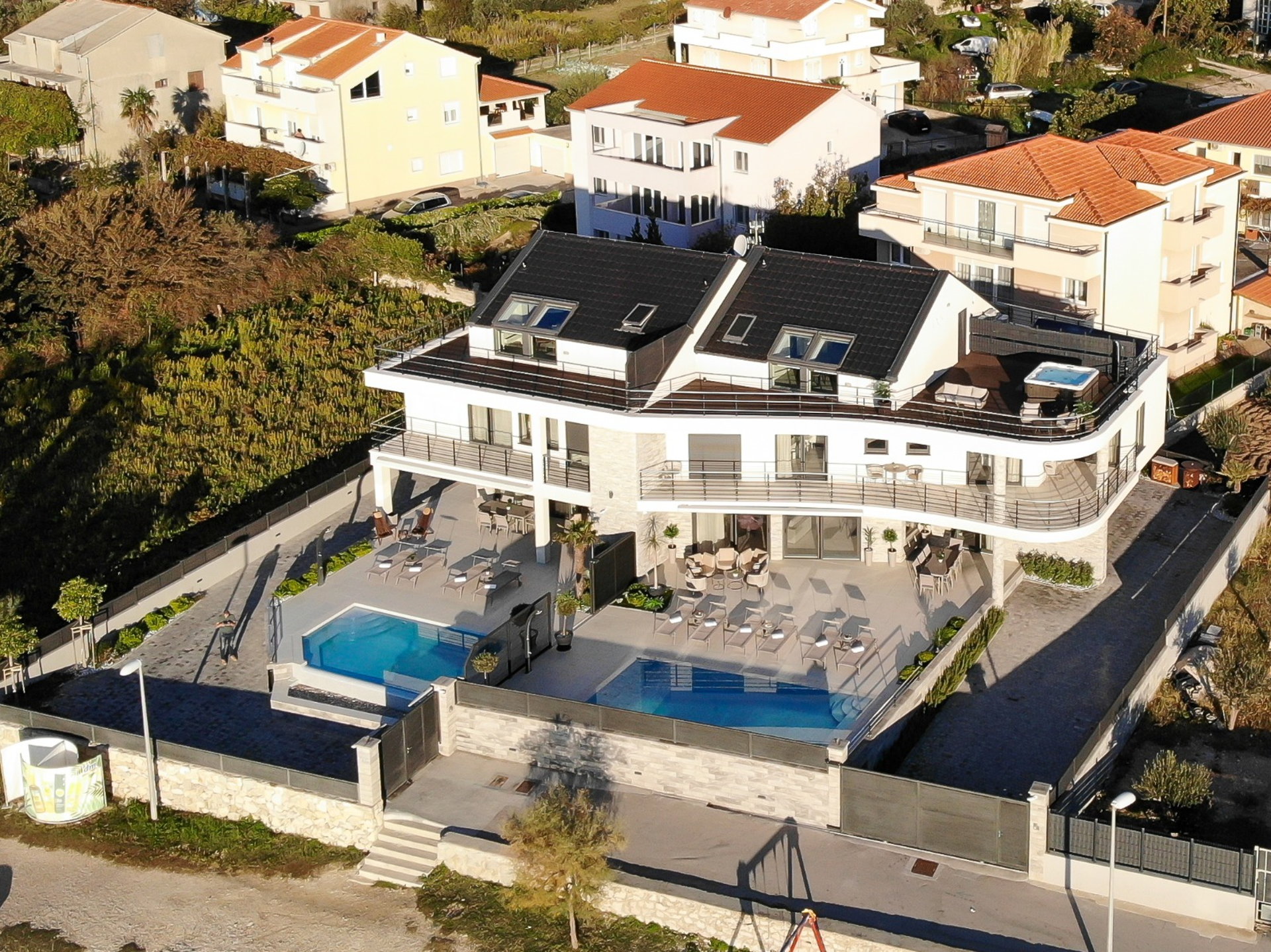 Beachfront Villa Atlantis with Pool