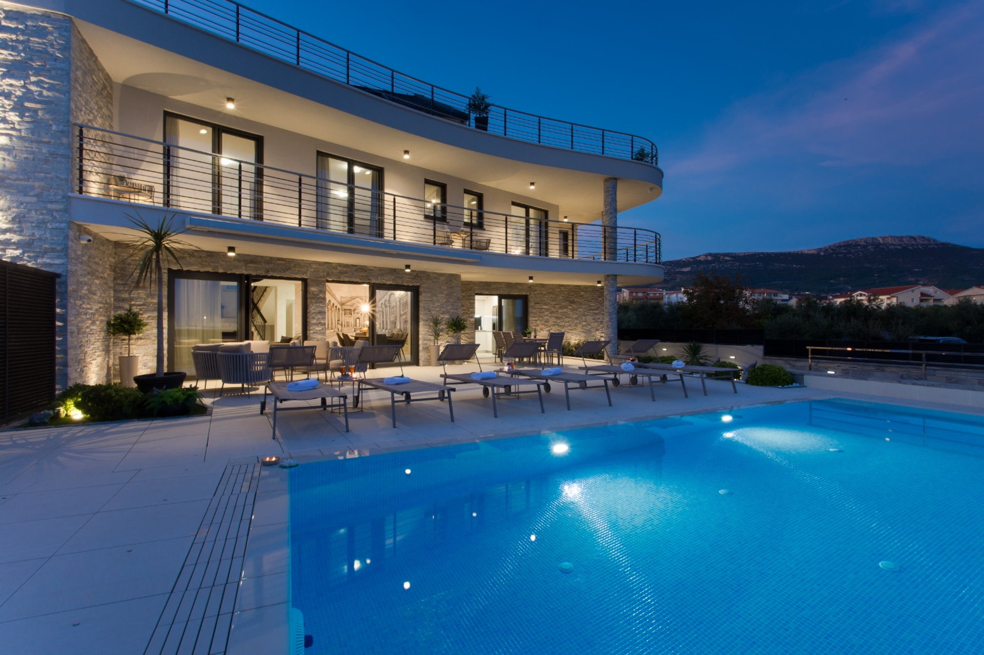 Image of Beachfront Villa Atlantis with Pool