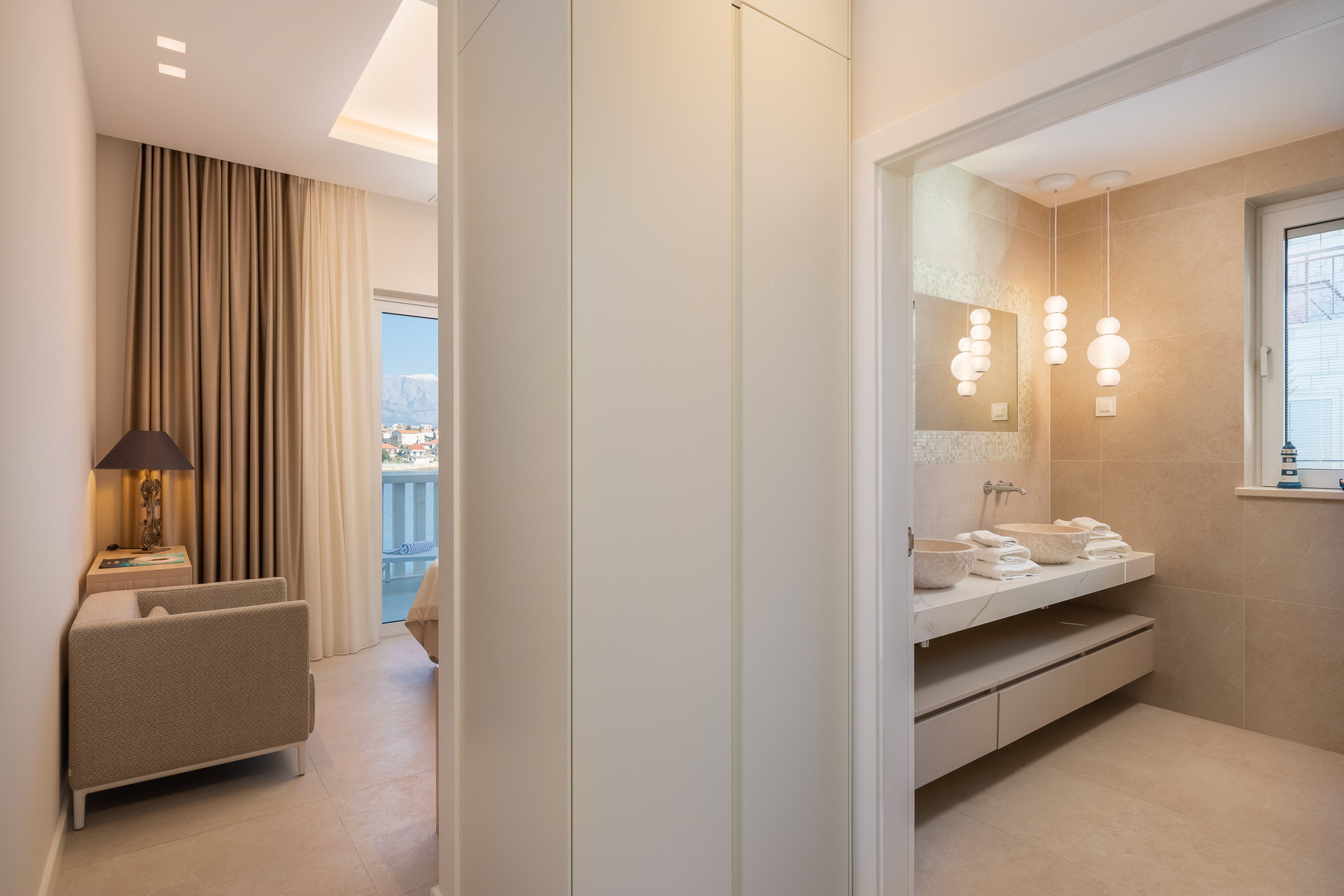 Beachfront Villa White Gem with Pool
