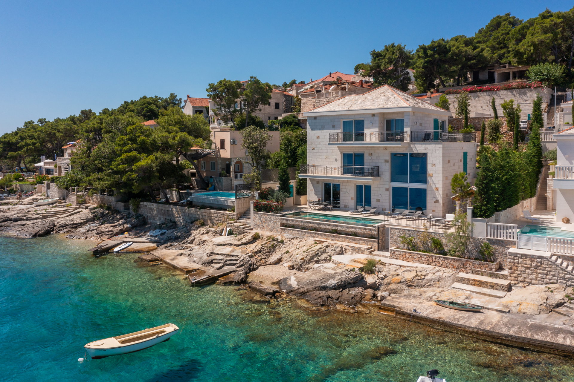 Beachfront Villa Sea La Vie with Pool