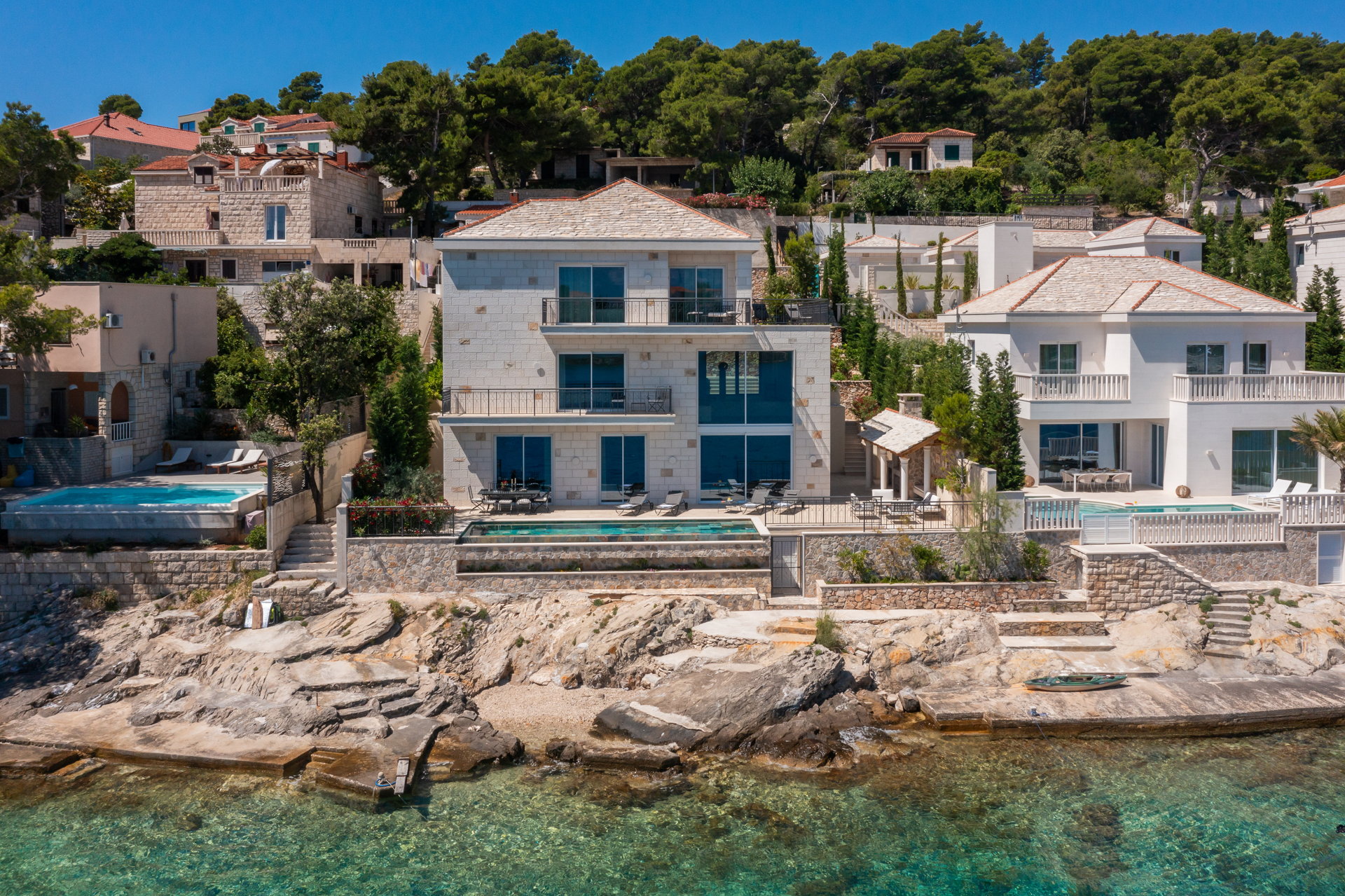 Beachfront Villa Sea La Vie with Pool