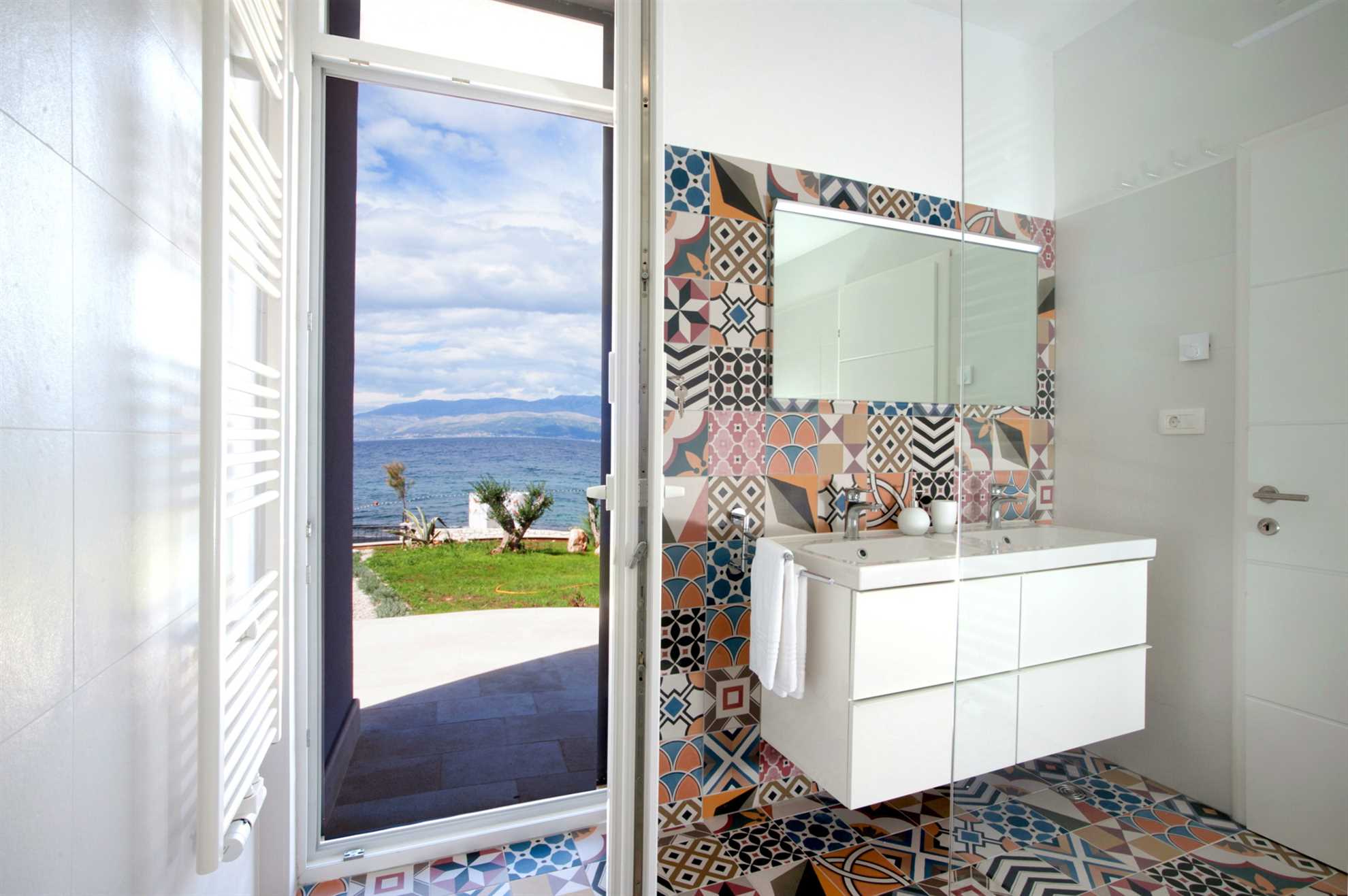 Beachfront Villa Endora with Pool