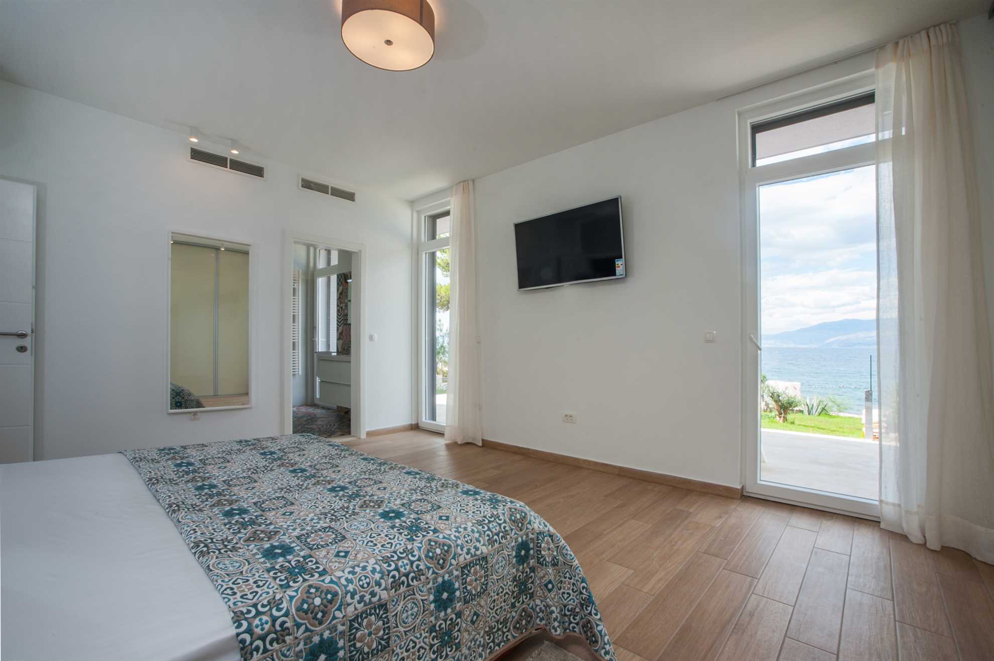 Beachfront Villa Endora with Pool