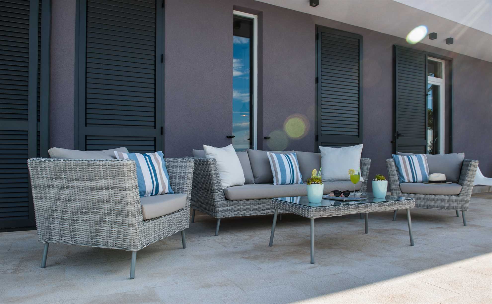 Beachfront Villa Endora with Pool