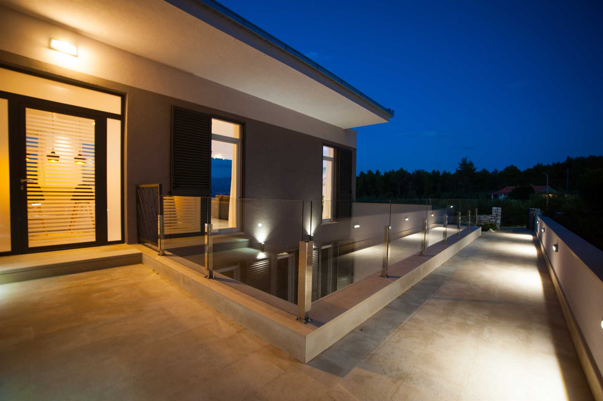 Beachfront Villa Endora with Pool