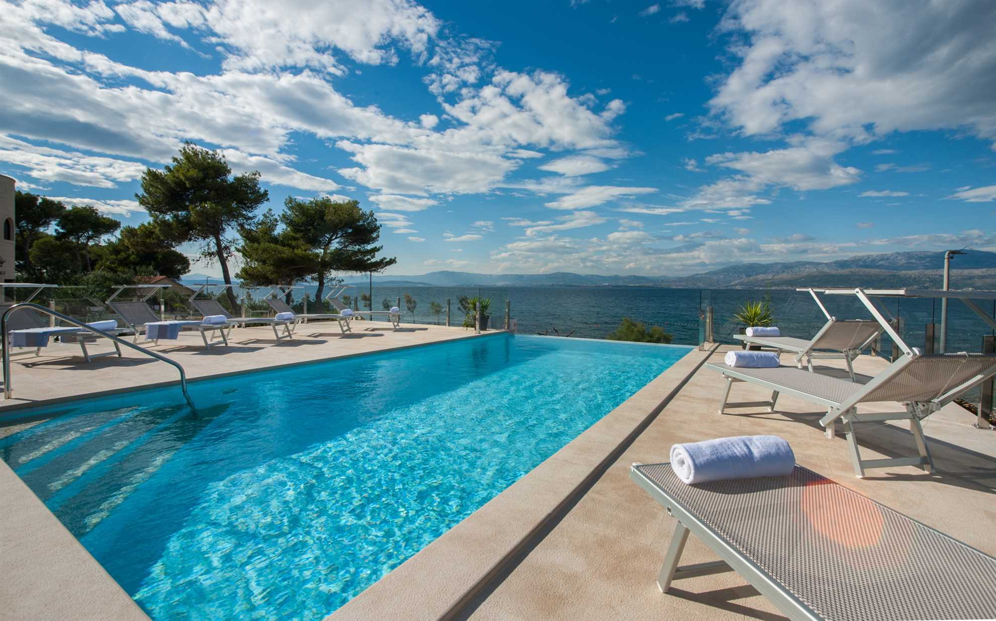 Image of Beachfront Villa Endora with Pool