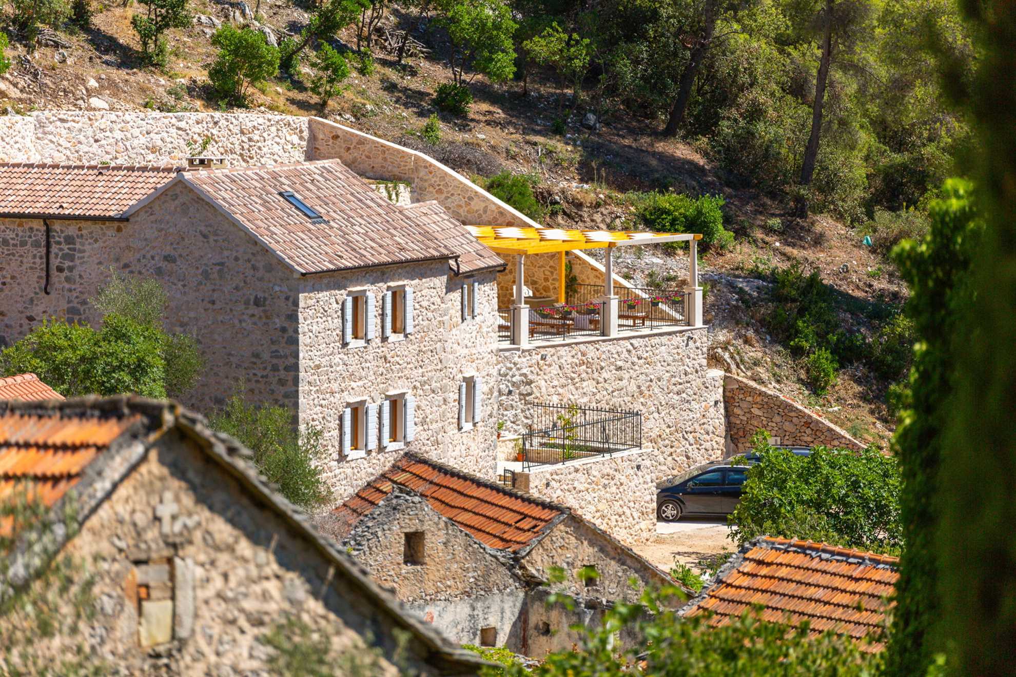 Country Villa Hvar Hill with Pool