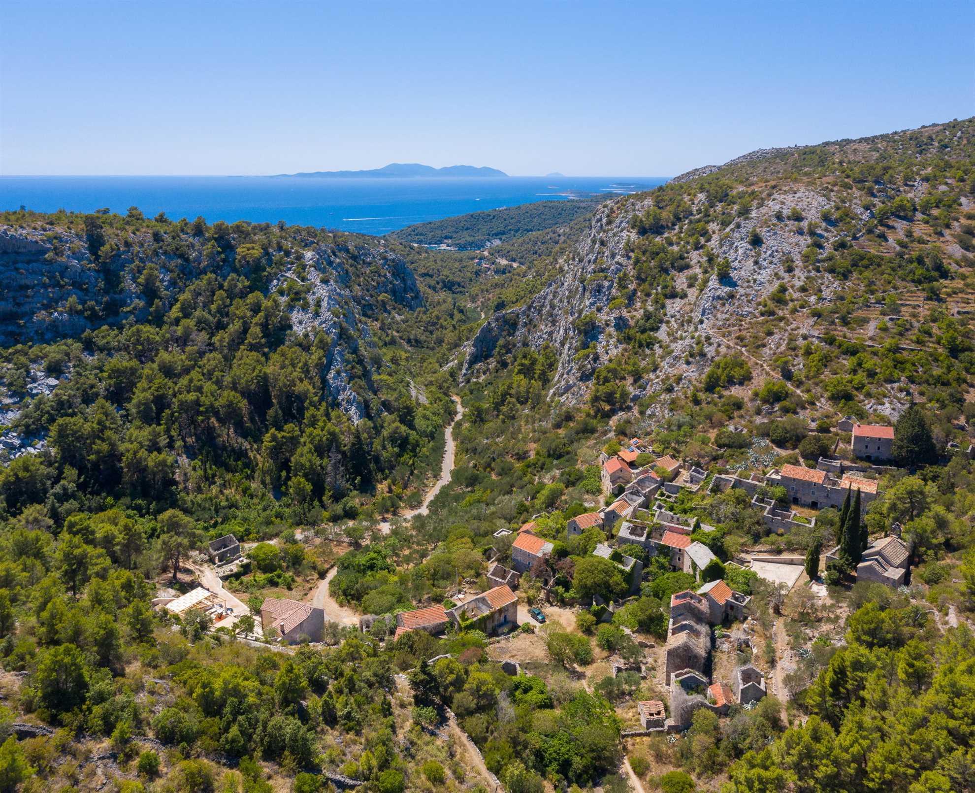 Country Villa Hvar Hill with Pool