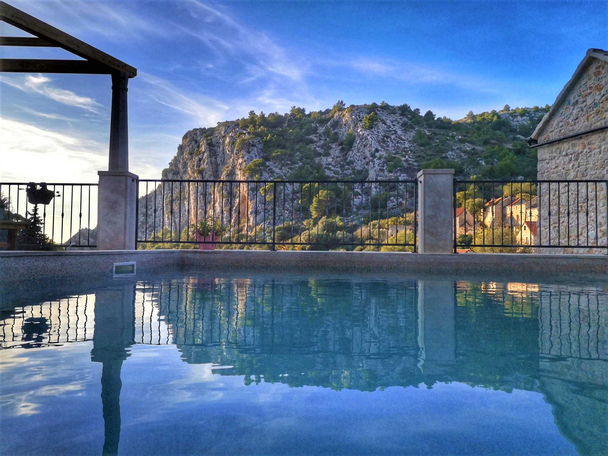 Country Villa Hvar Hill with Pool
