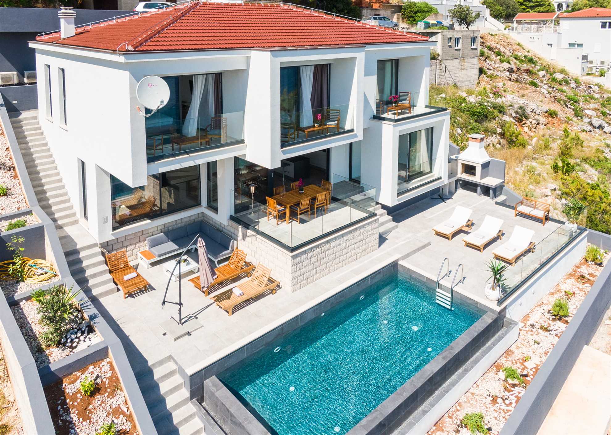 Luxury Villa Bianca with Pool
