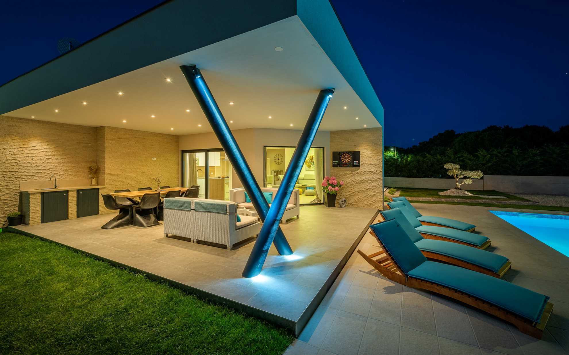 Villa Bambina with Heated Pool