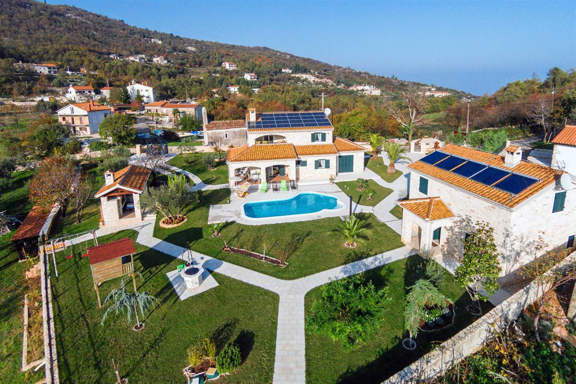 Villa Opatija Estate with Heated Pool