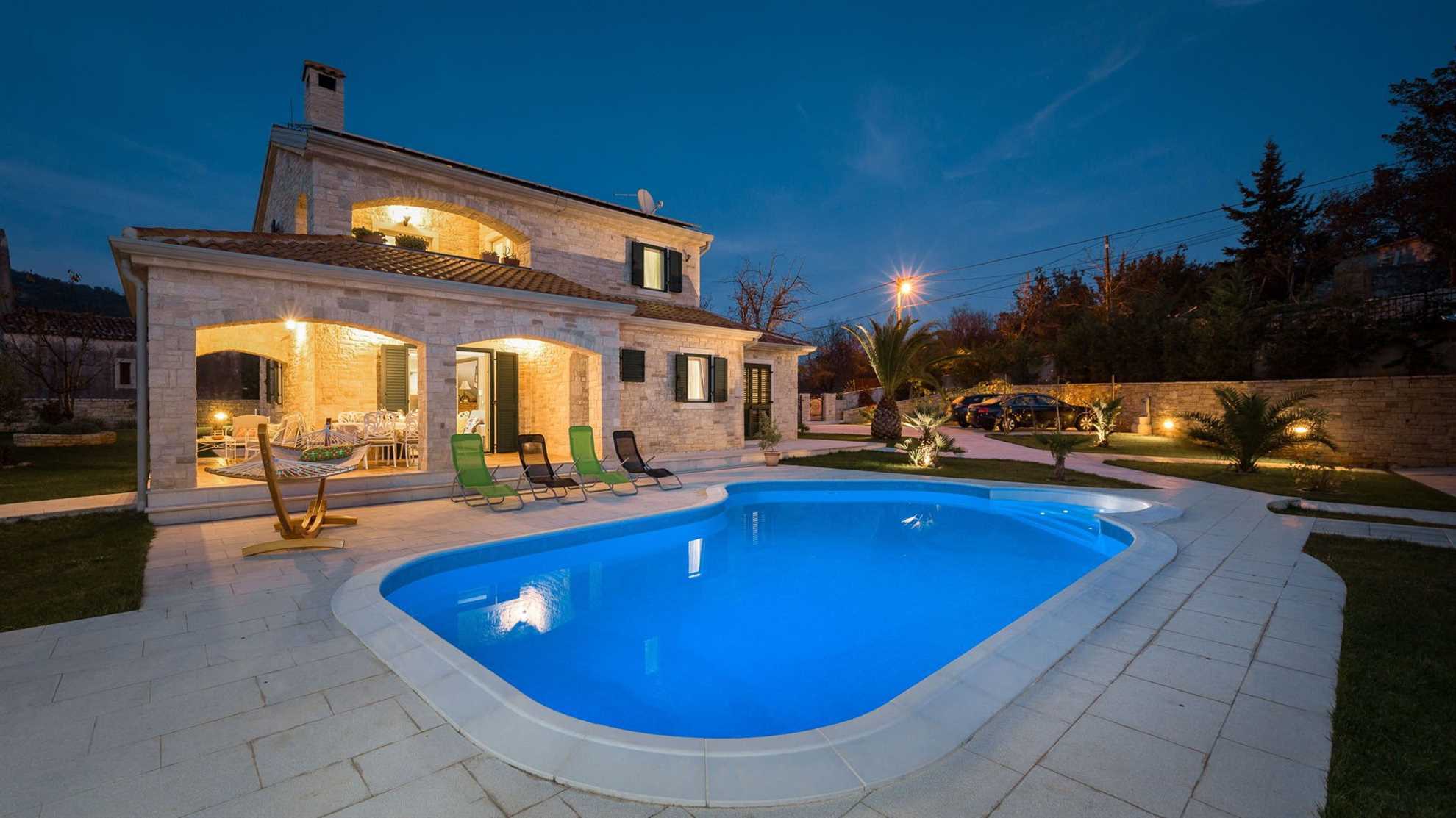Villa Opatija Estate with Heated Pool