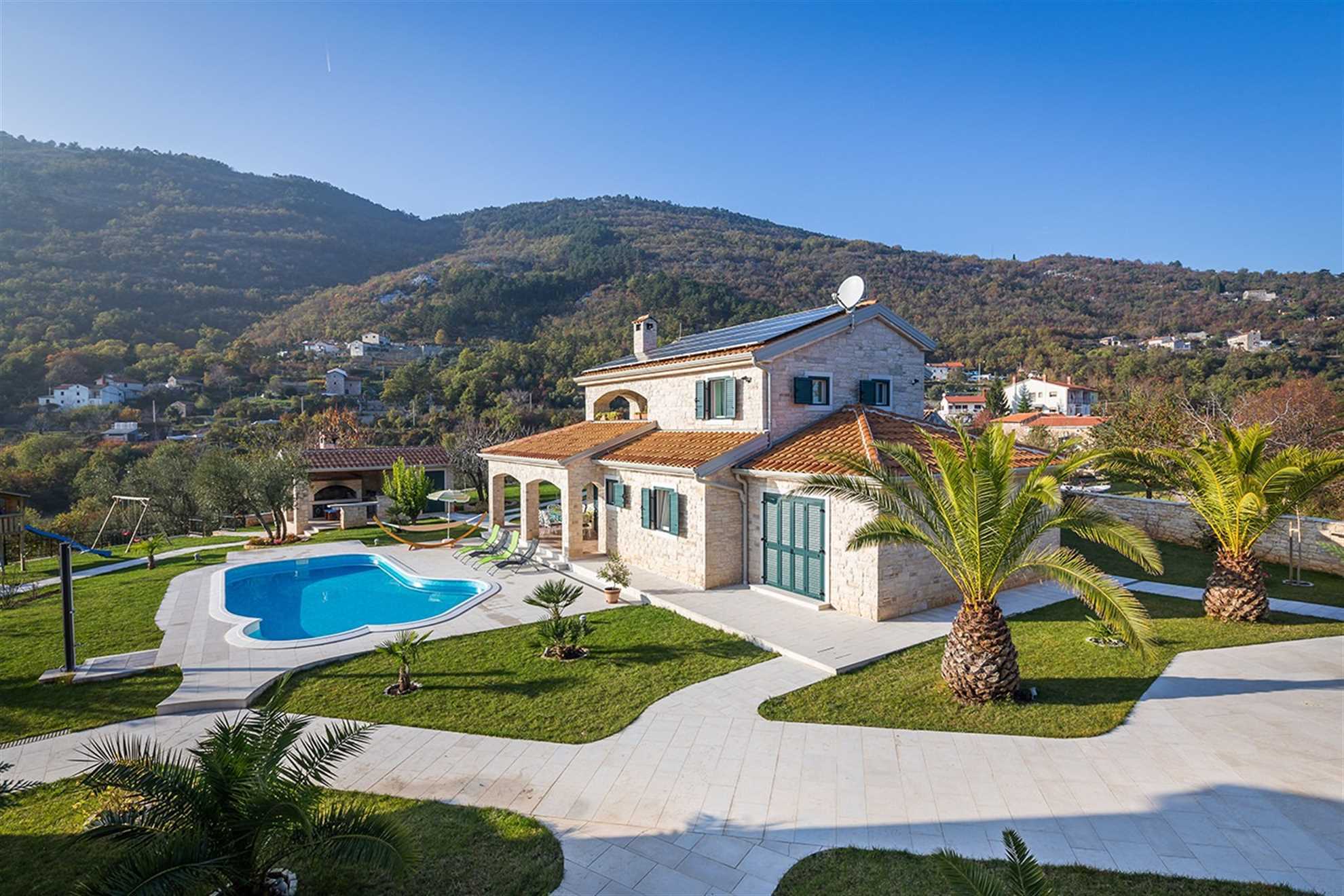 Villa Opatija Estate with Heated Pool