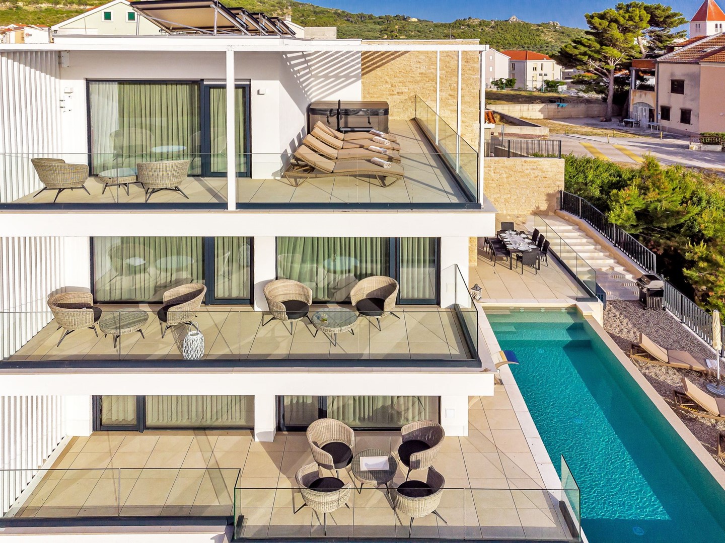 Villa Sea Splendor with Pool