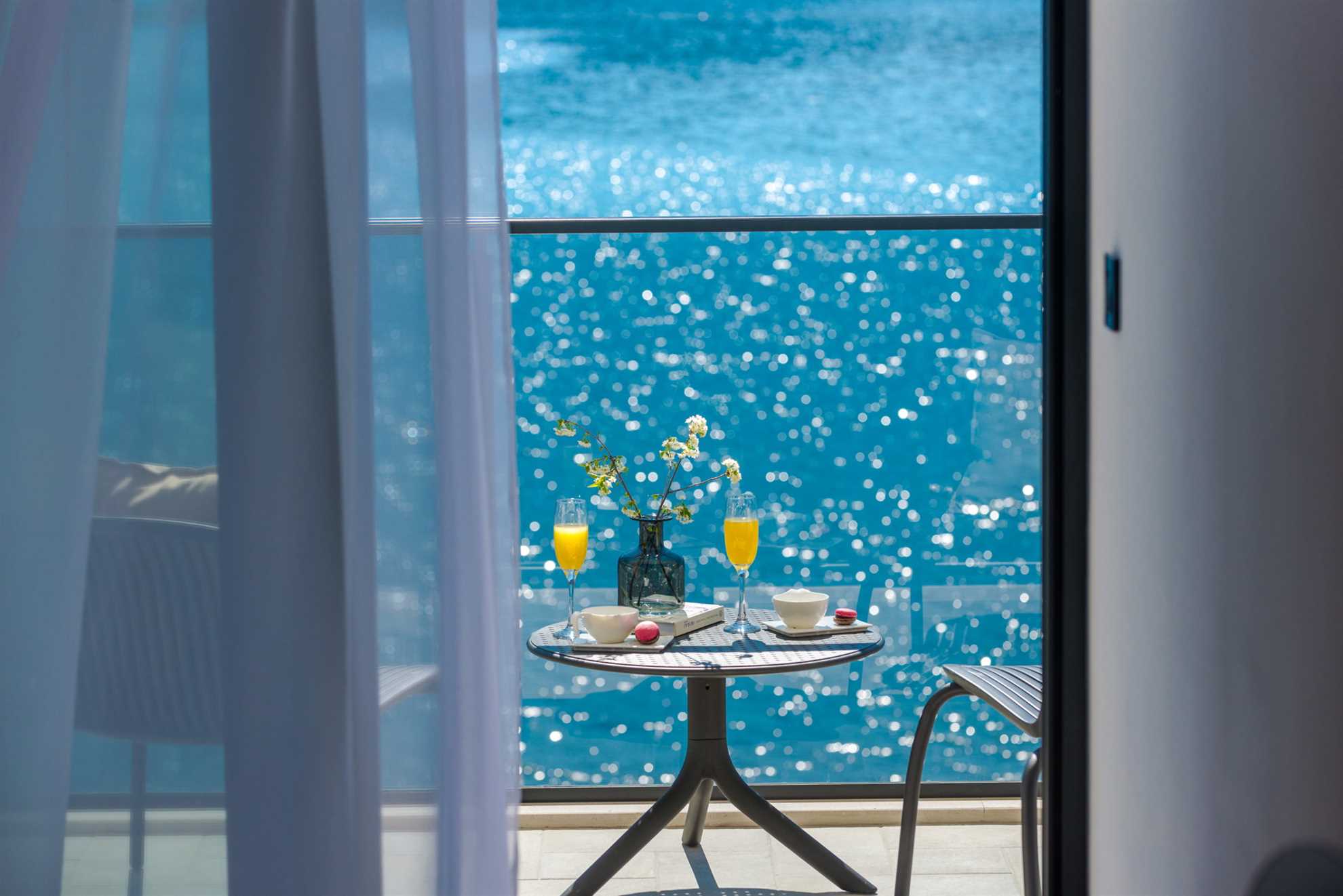 Beachfront Villa Absoluta with Pool