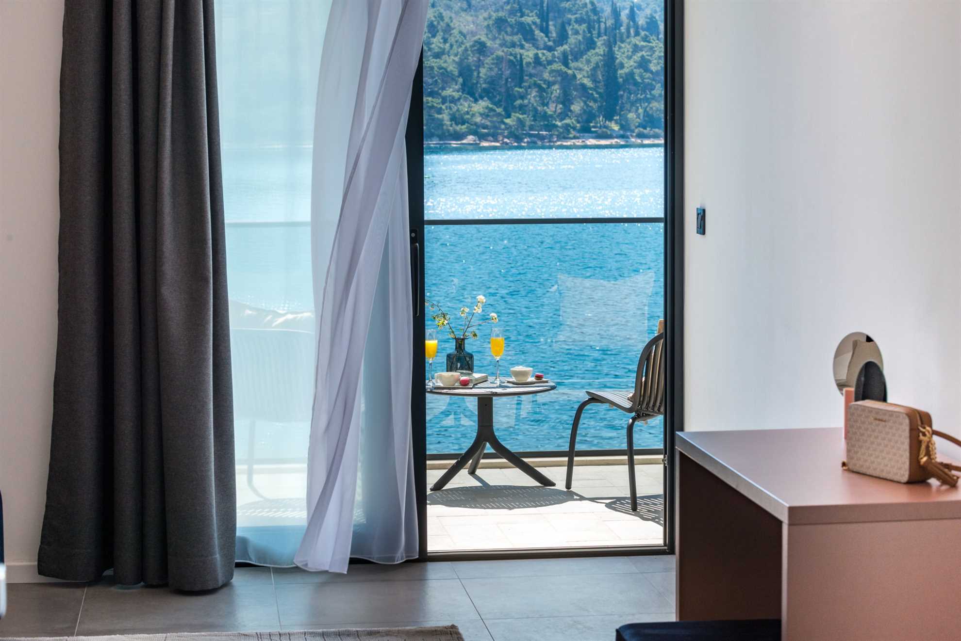 Beachfront Villa Absoluta with Pool