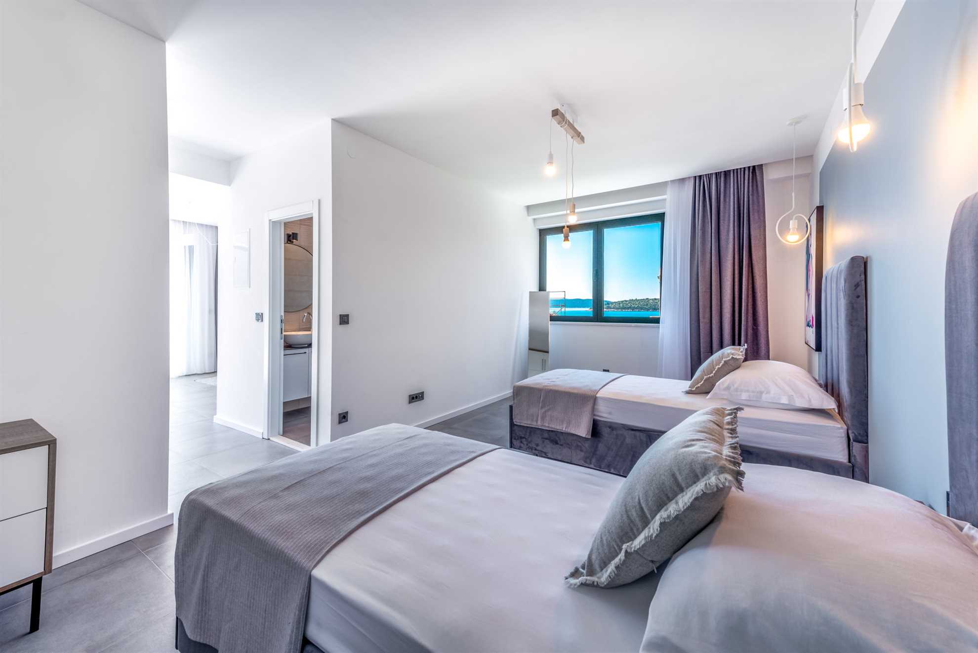 Beachfront Villa Absoluta with Pool