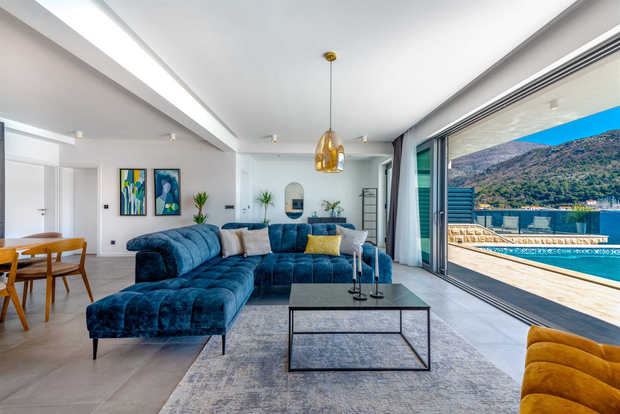 Beachfront Villa Absoluta with Pool