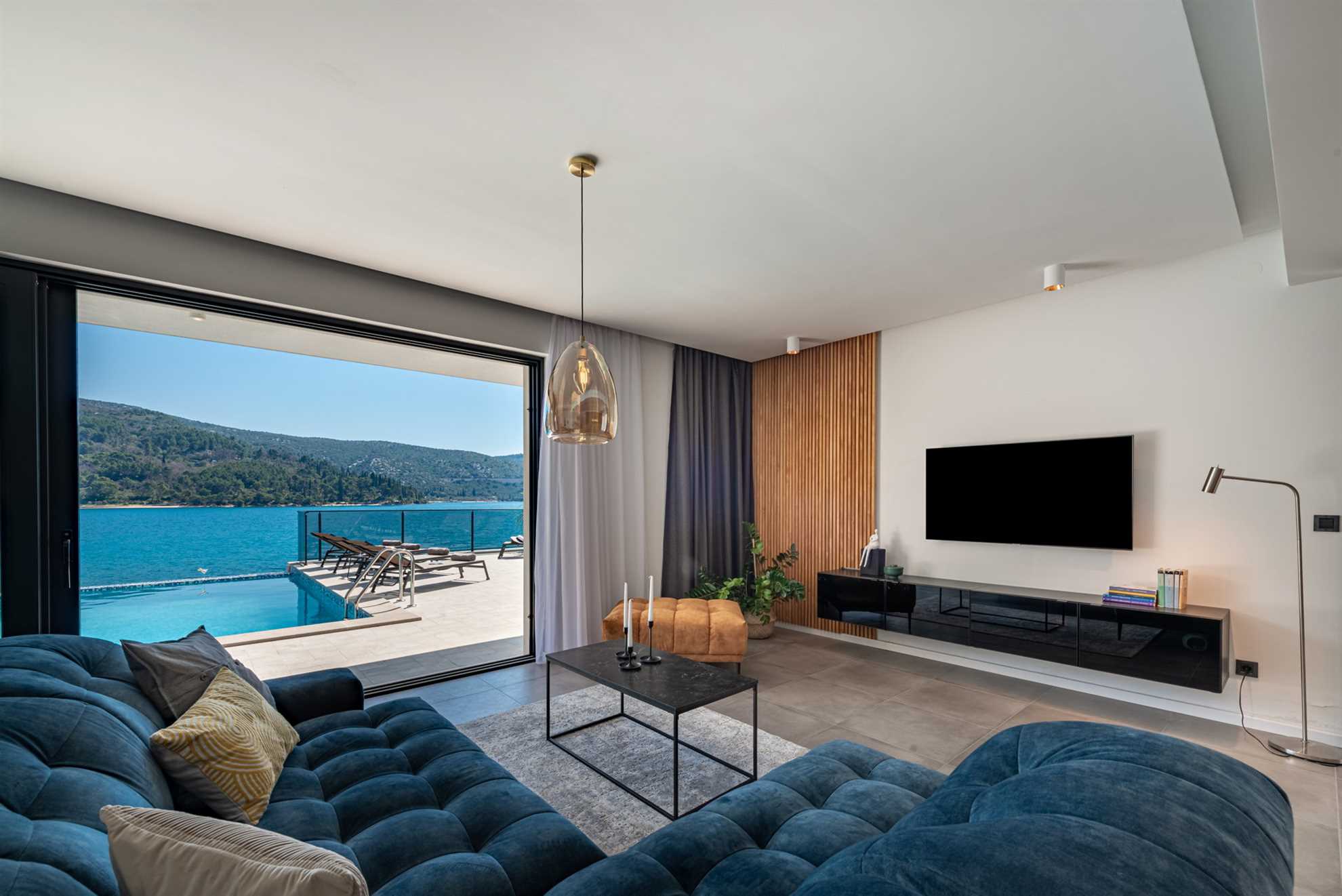 Beachfront Villa Absoluta with Pool