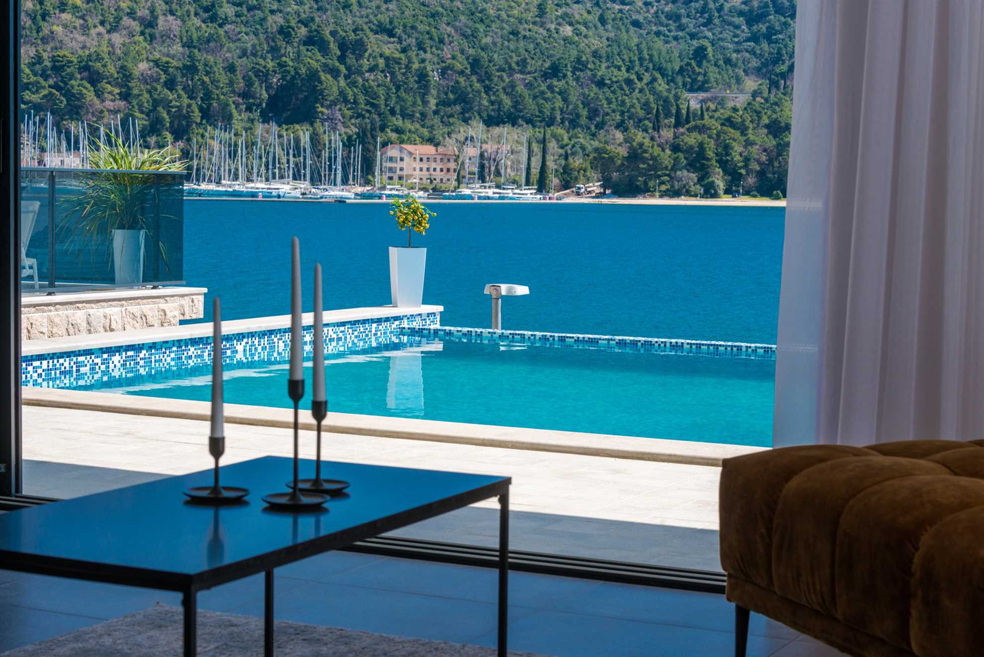 Beachfront Villa Absoluta with Pool