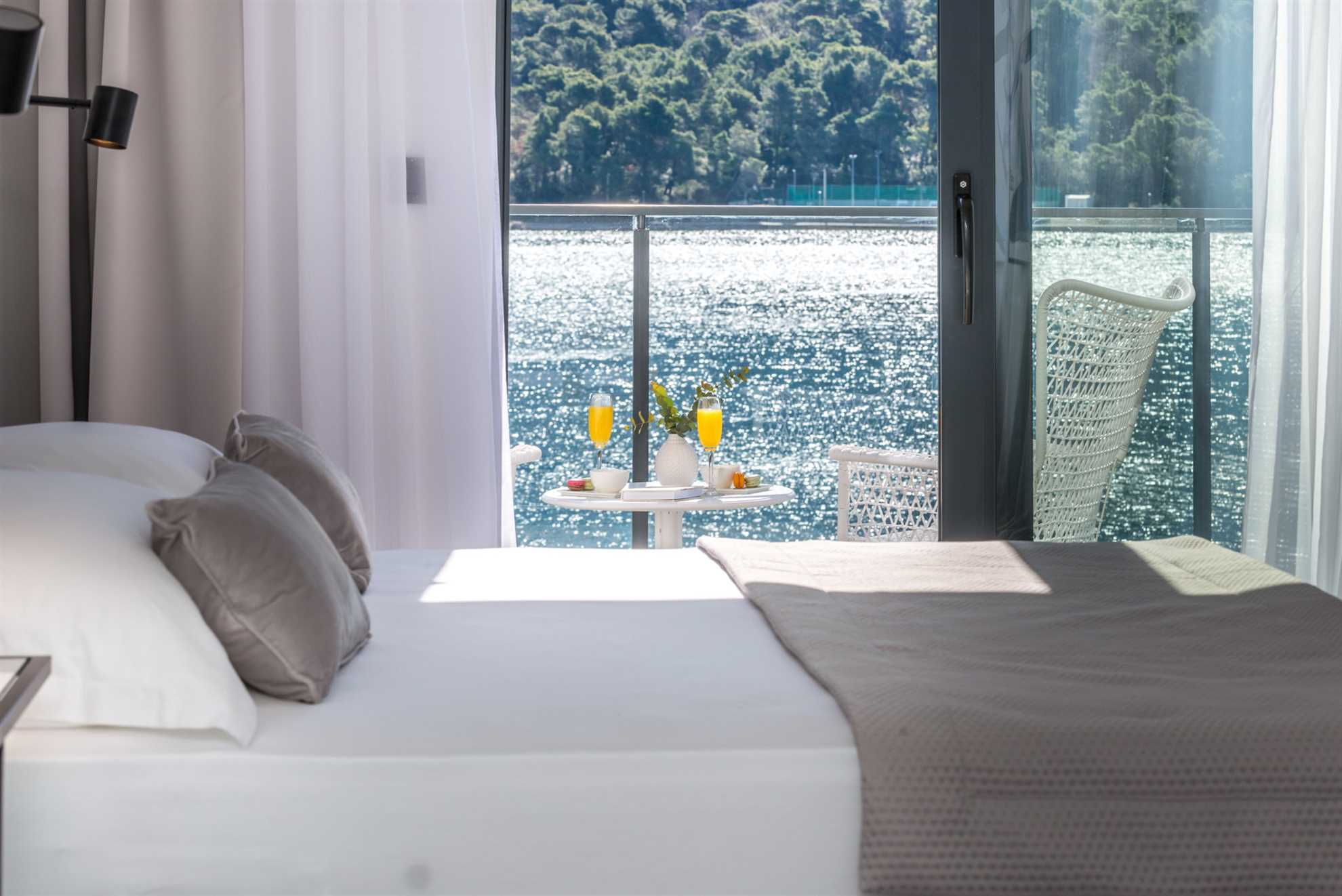 Beachfront Villa Suprema with Pool