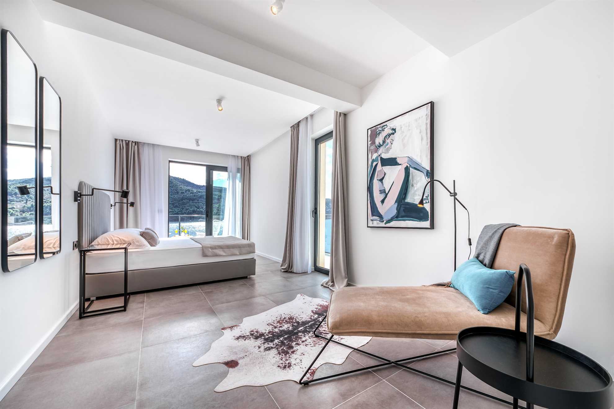 Beachfront Villa Suprema with Pool