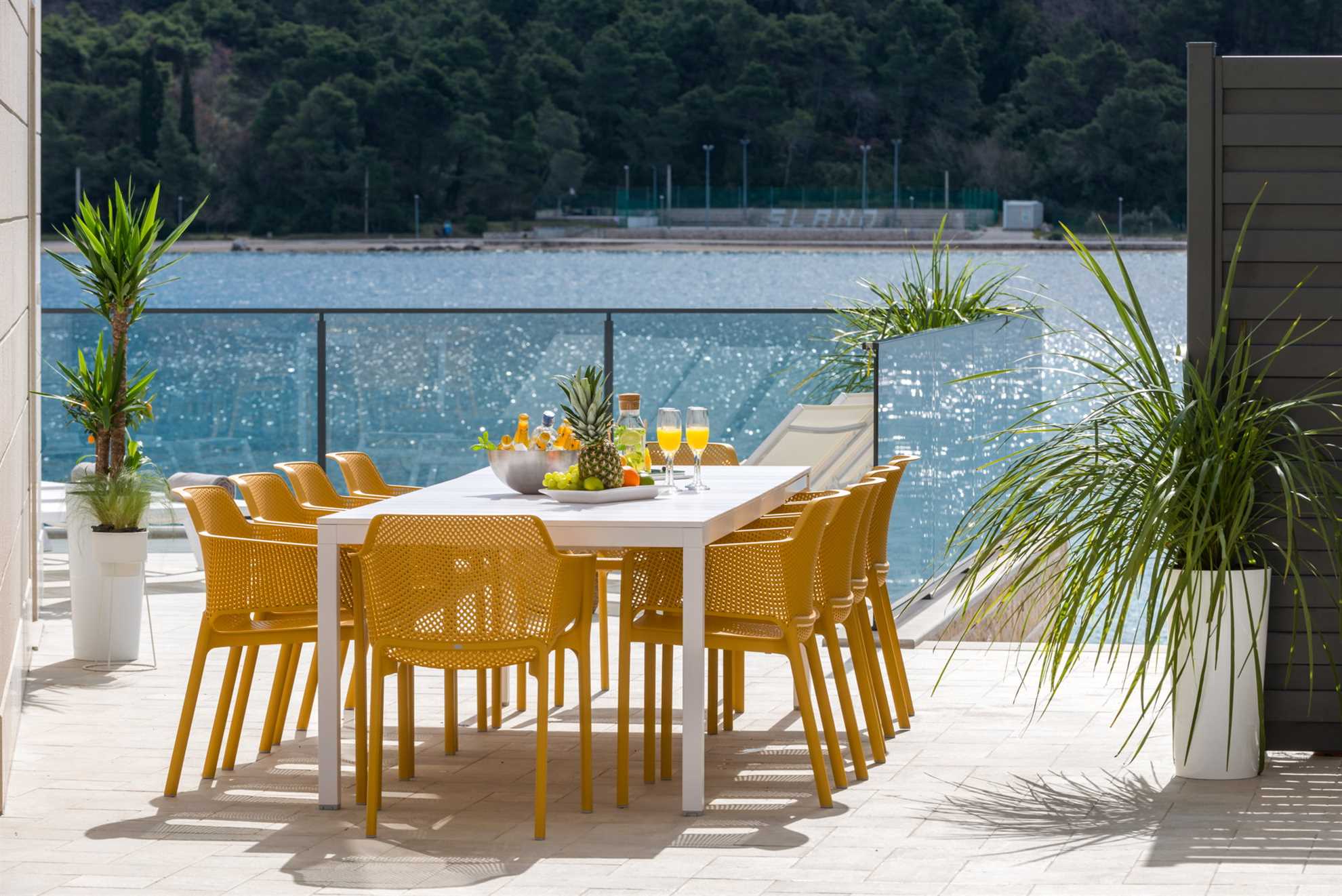 Beachfront Villa Suprema with Pool