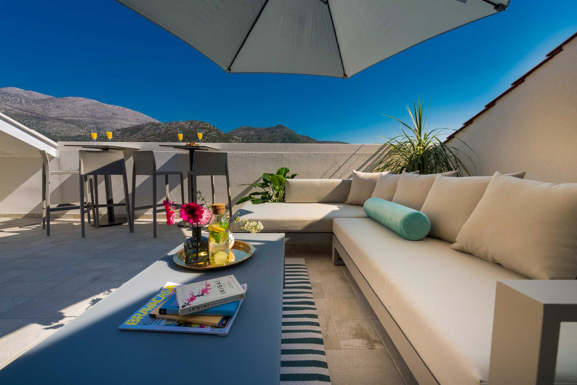 Beachfront Villa Suprema with Pool