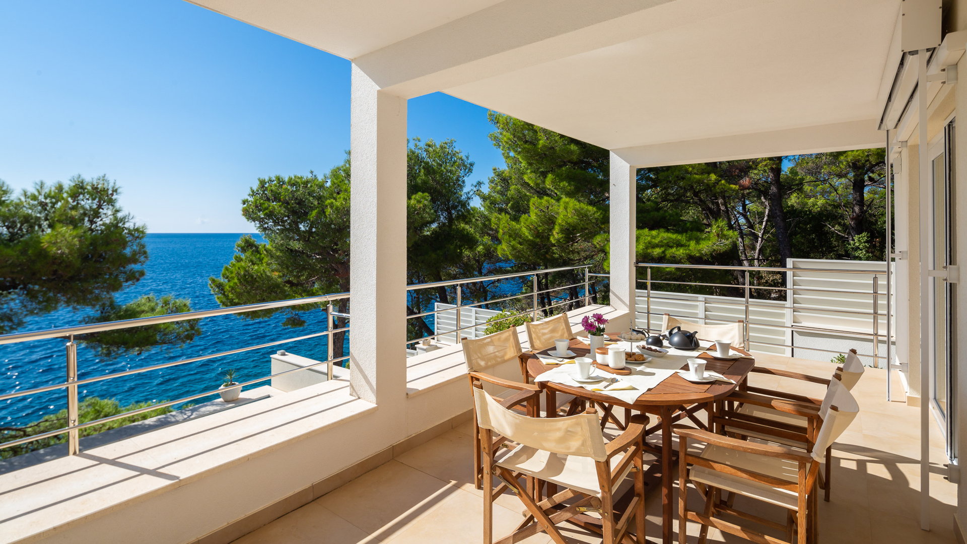 Beachfront Villa Allegria with Pool